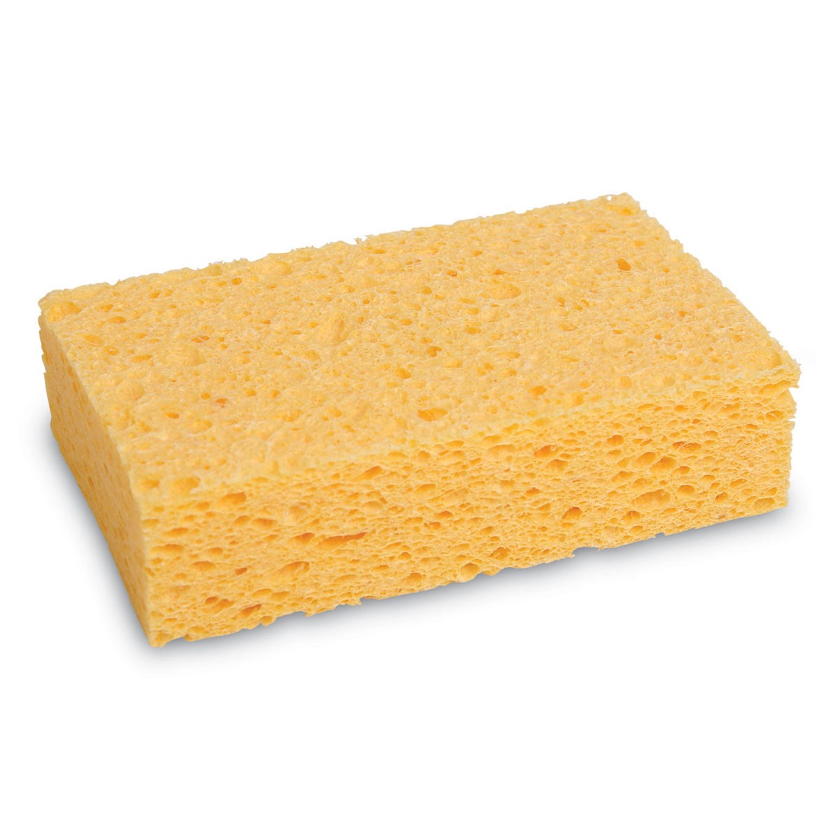 Medium Cellulose Sponge Yellow 6.25″ L x 4.125″ W x 1.625″ D | 6/Case
