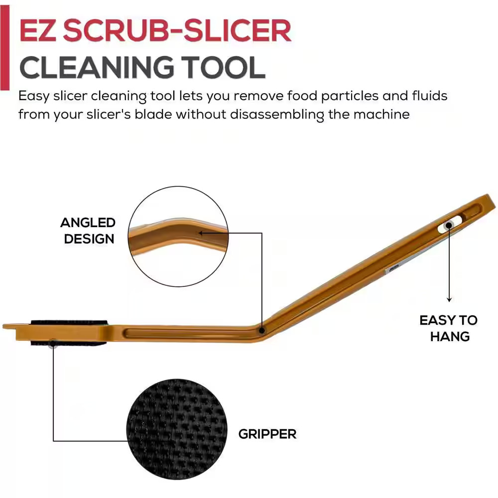 Pro Scrub 11 In. Slicer Cleaning Tool Handle with 60 Count Scrubbing Pads Value
