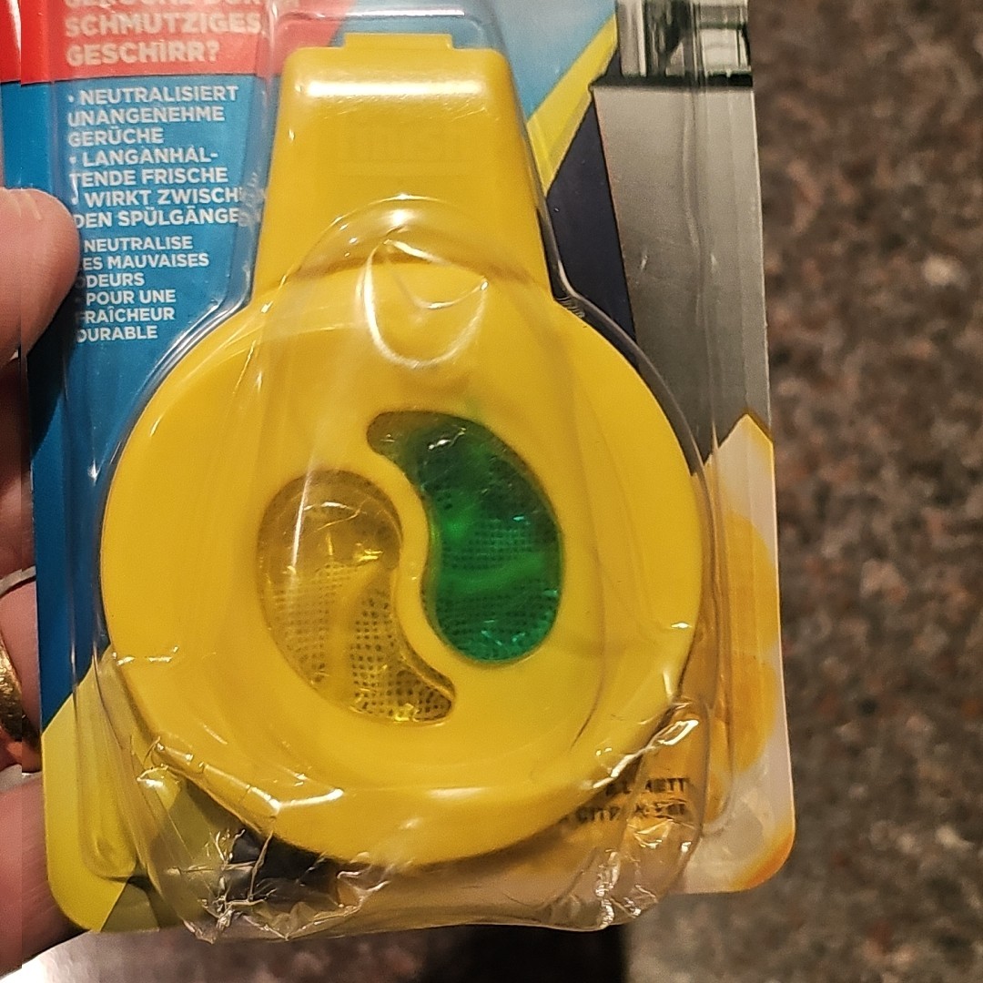 Finish Dishwasher Freshener Lemon Lime (Pack of 2) Deodorizer Lasts 60 Washes!