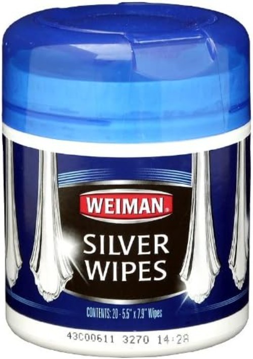 Gentle Silver Wipes 20CT – 4 Canisters, Ammonia-Free, Jewelry & Metal Care