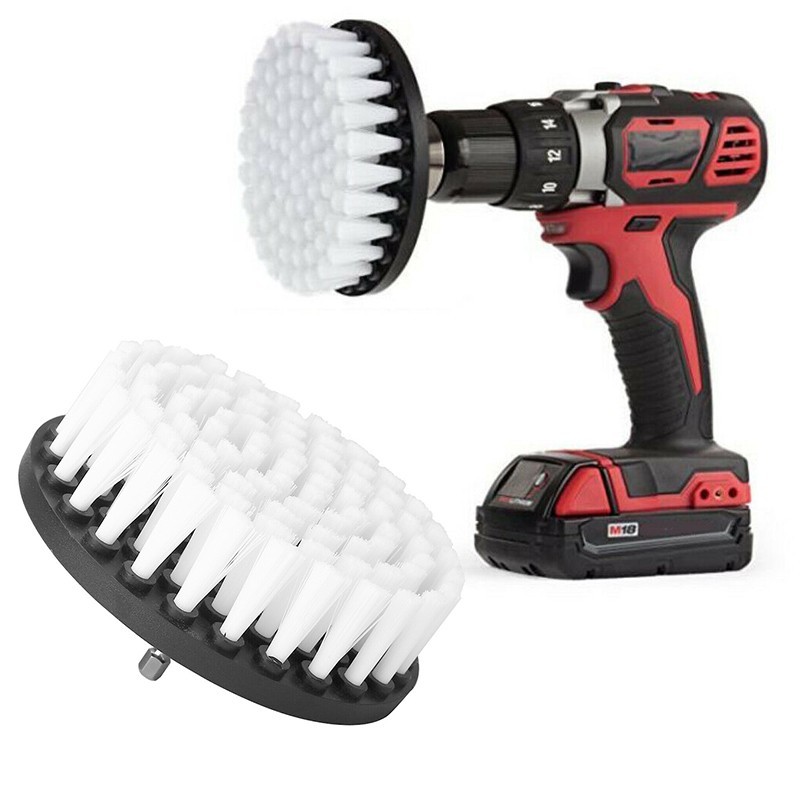 5in Soft Electric Drill Brush Cleaner Tool For Cleaning Carpet Leather Reliable