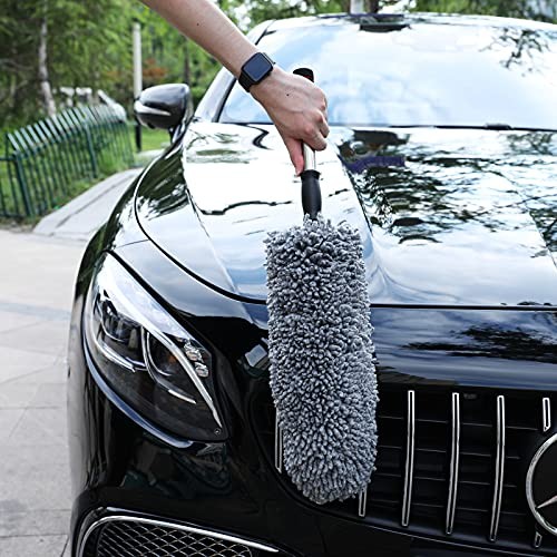 Ultimate Car Duster Kit，Best Microfiber Multipurpose Duster,Interior Large