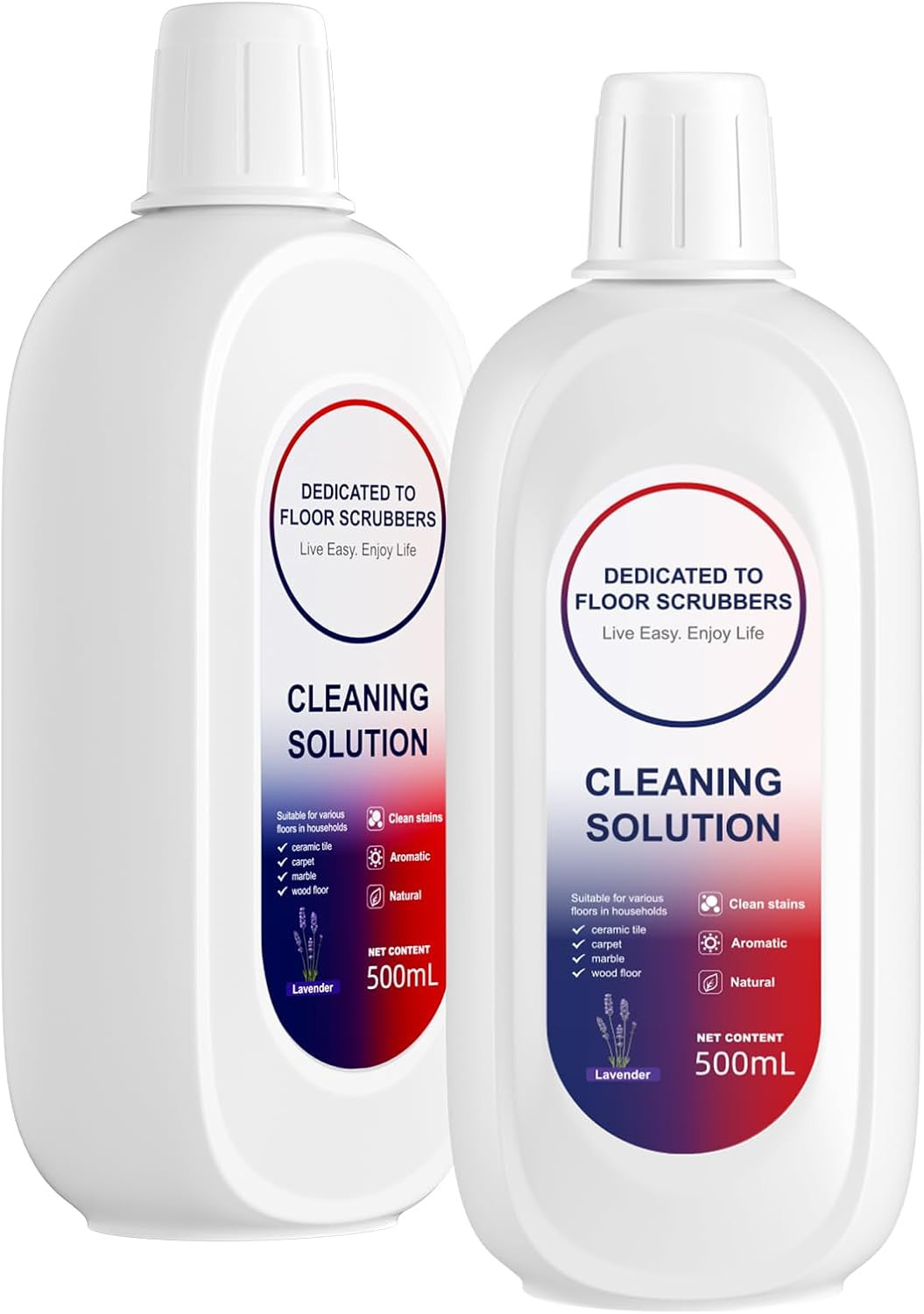Floor Cleaner 1000Ml Lavender Scent Compatible with Tineco Cleaning Solution, Re