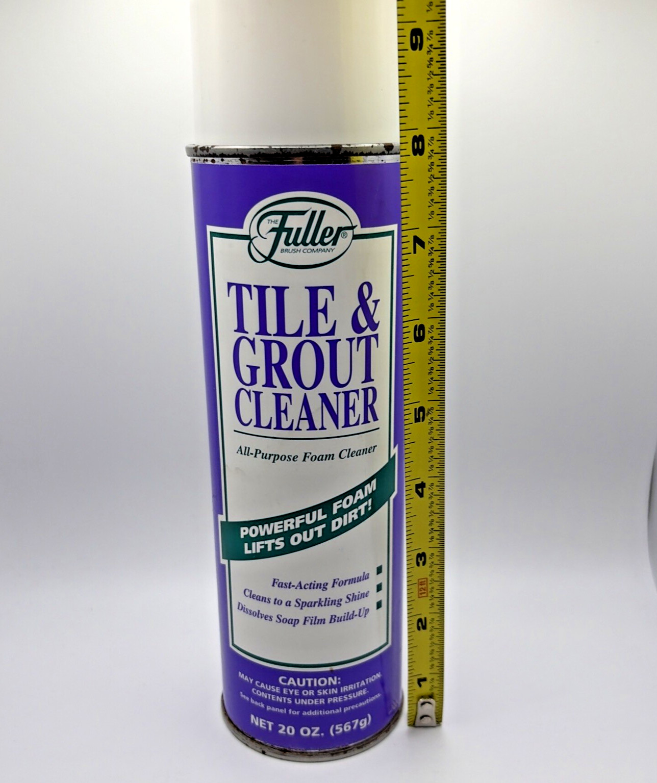 Vintage Fuller Brush Grout And Tile Cleaner All Purpose Foam Cleaner 20oz Prop