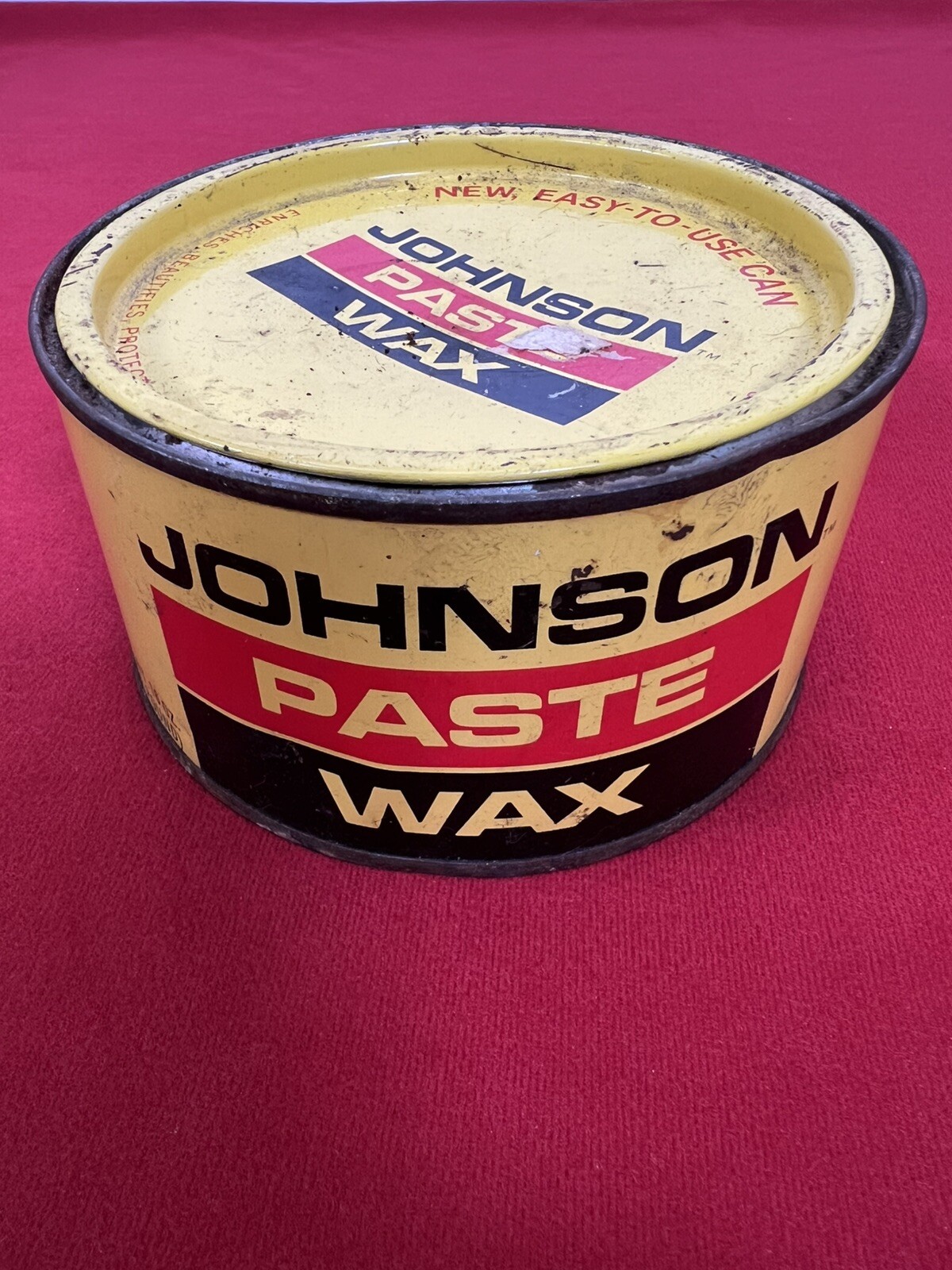 SC Johnson Paste Wax 16 Oz 1 LB Original Formula – Approximately 25% Left In Can