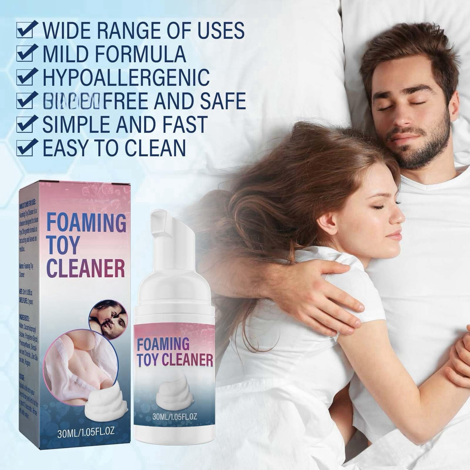 Fresh Foaming Adult Toy Clean-er – Premium Quality, Gentle and Non-irritating…