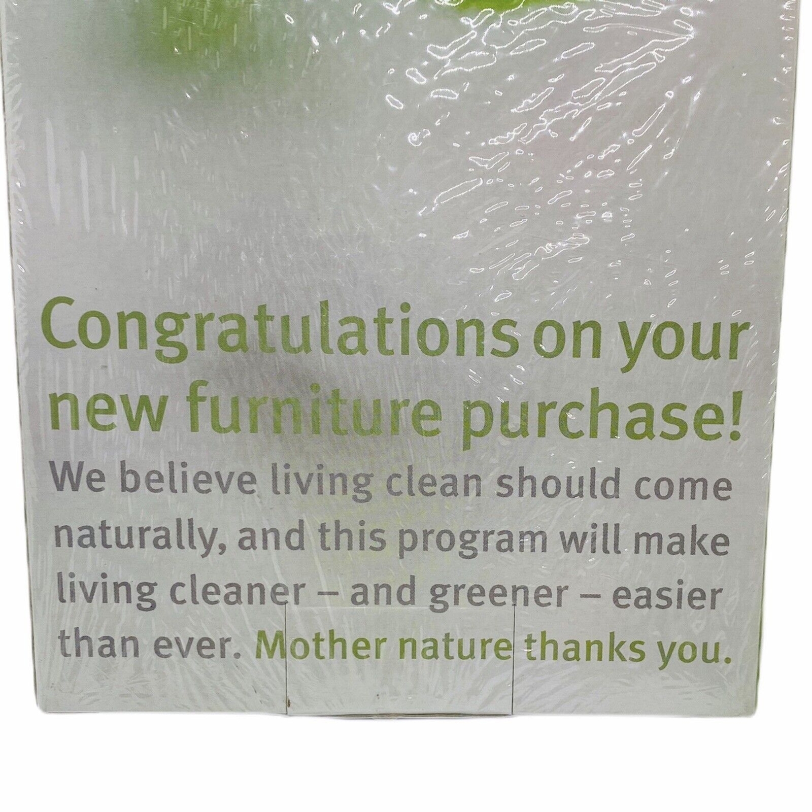 Crypton Furniture Care Kit 2 Bottle 1 Plan Kid Pet Eco Safe EPA Approved Sealed