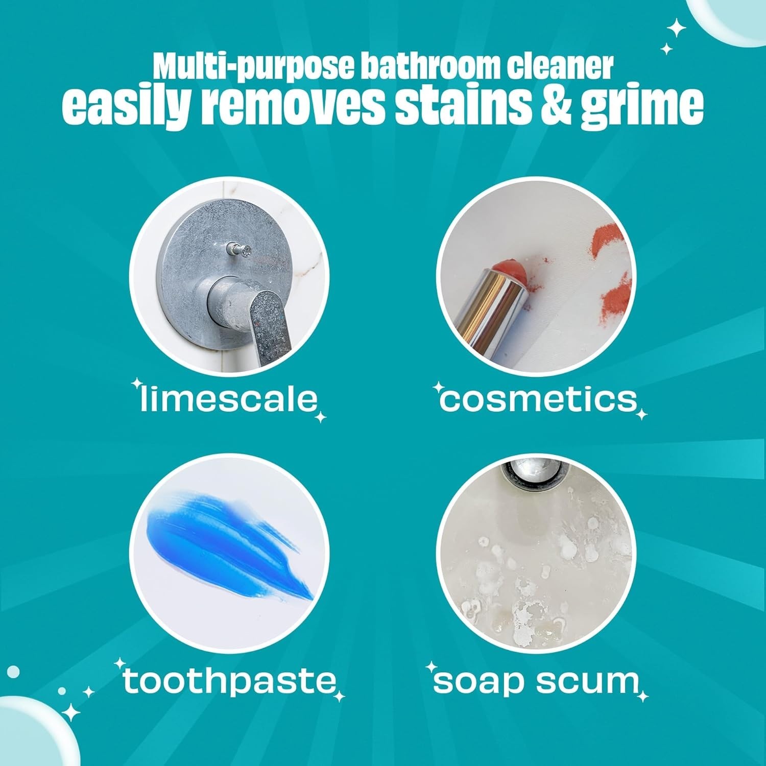 Scrubbing Bubbles Fast-Acting Foam Bathroom Cleaner – Shower & Tile, 32oz