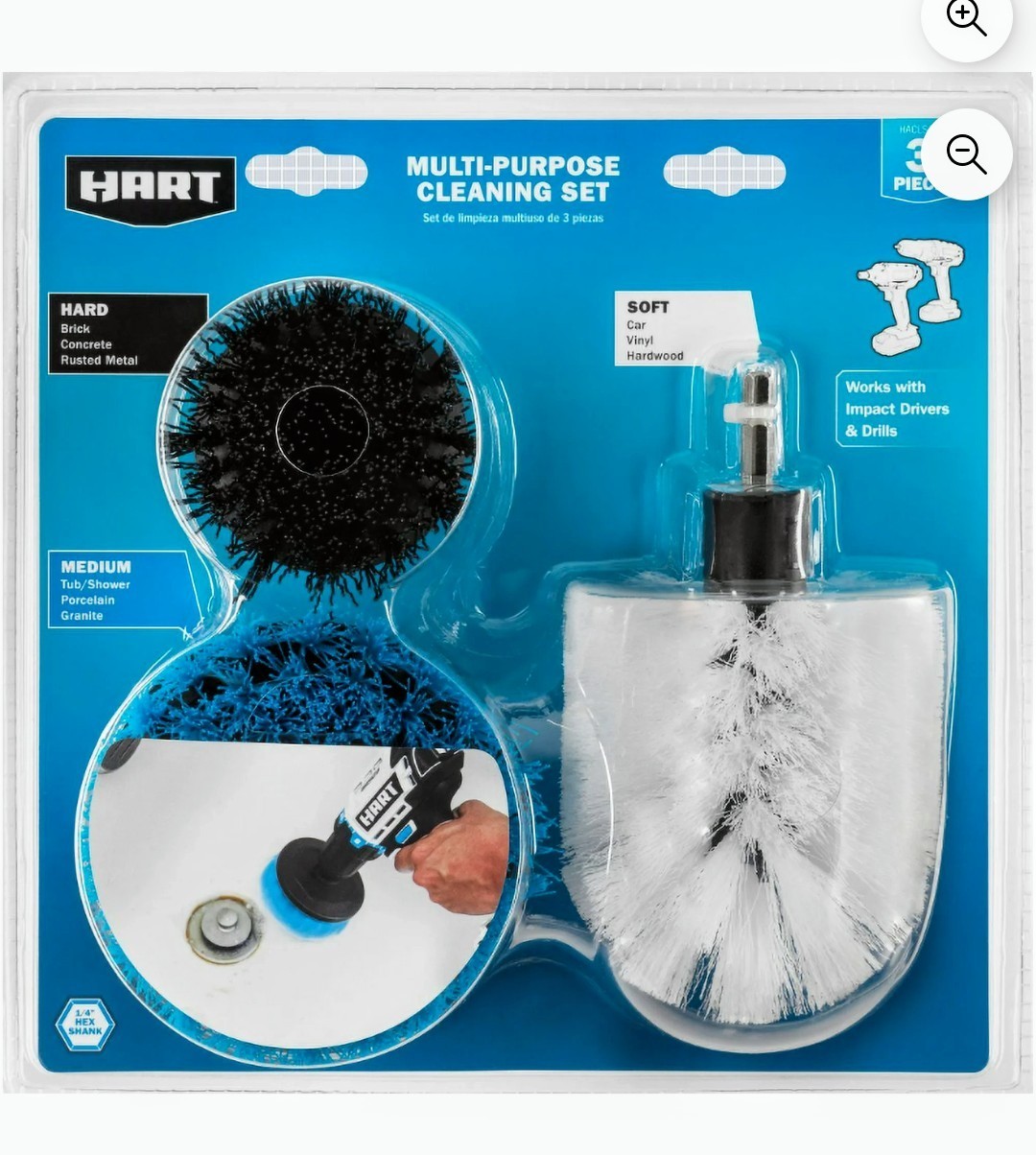 3-Piece Multi-Purpose Cleaning Set