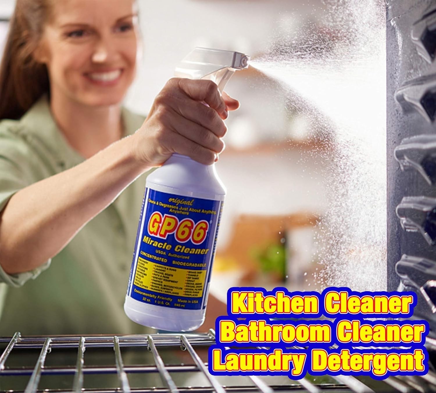 Super Concentrated 32 oz All-Purpose Cleaner – Cleans Kitchens, Bathrooms & More