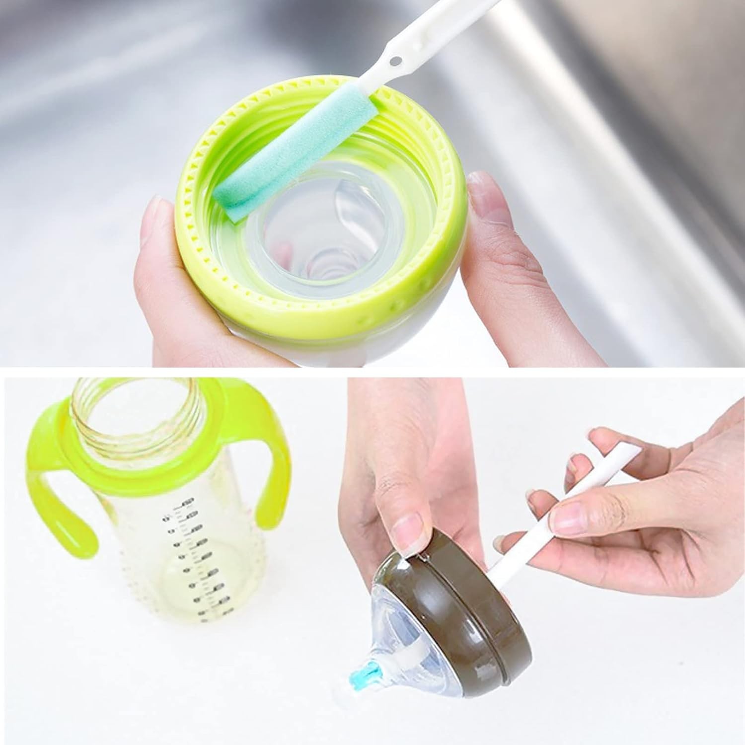 8pc Deep Detail Cleaning Brush Set Crevice Tool Kit for Keyboard Window Gap Sink