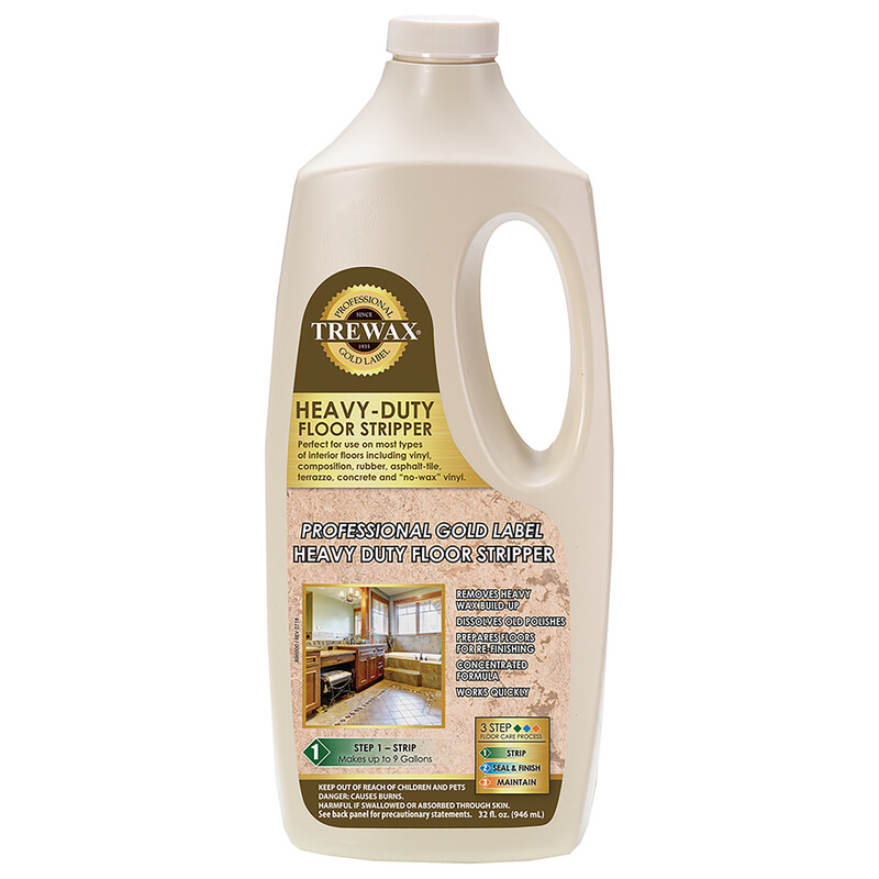 Trewax 887045027 Instant Water Based Floor Wax Stripper 32 oz.