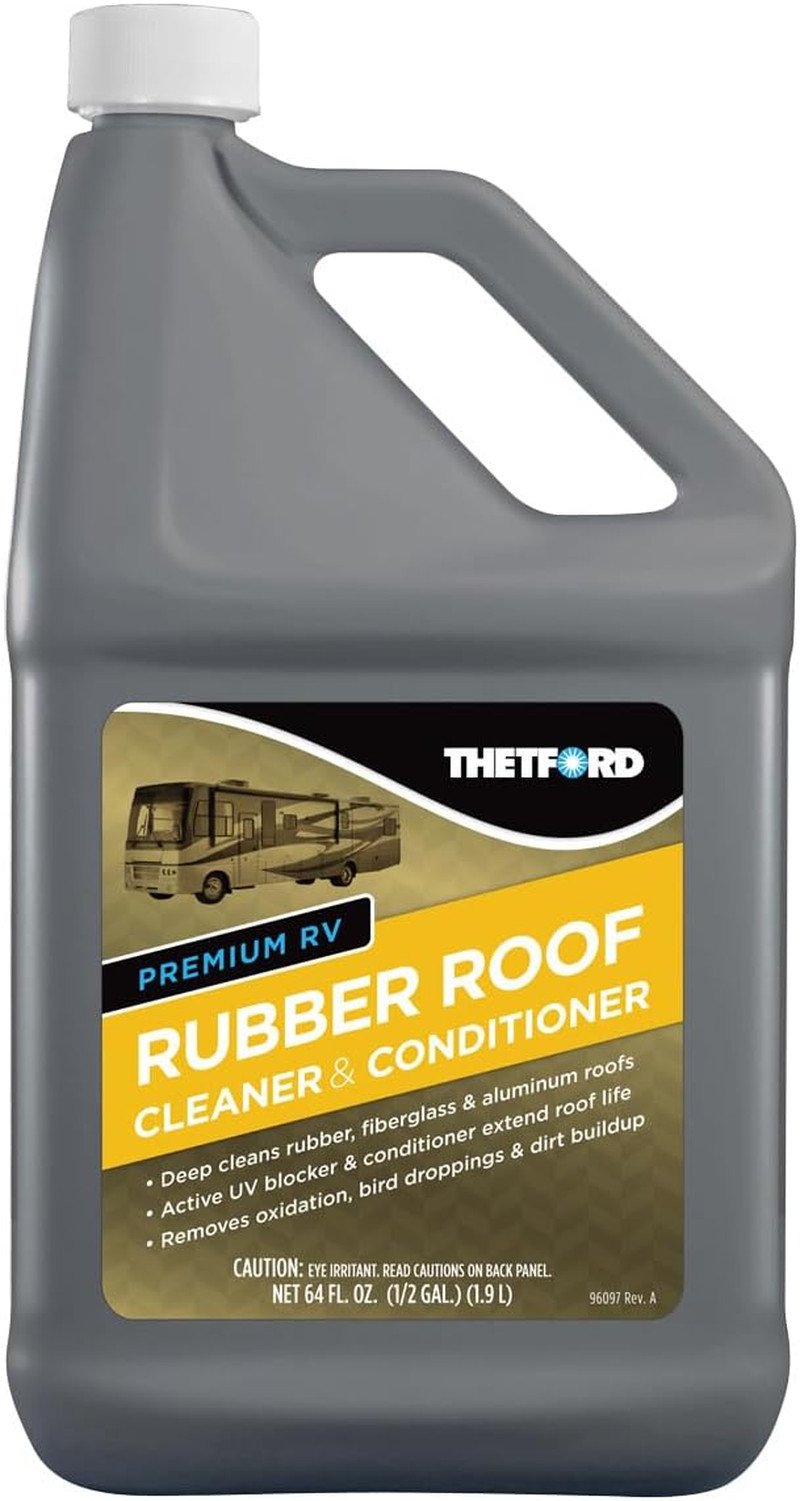 RV Rubber Roof Cleaner Non Abrasive 64oz Formula