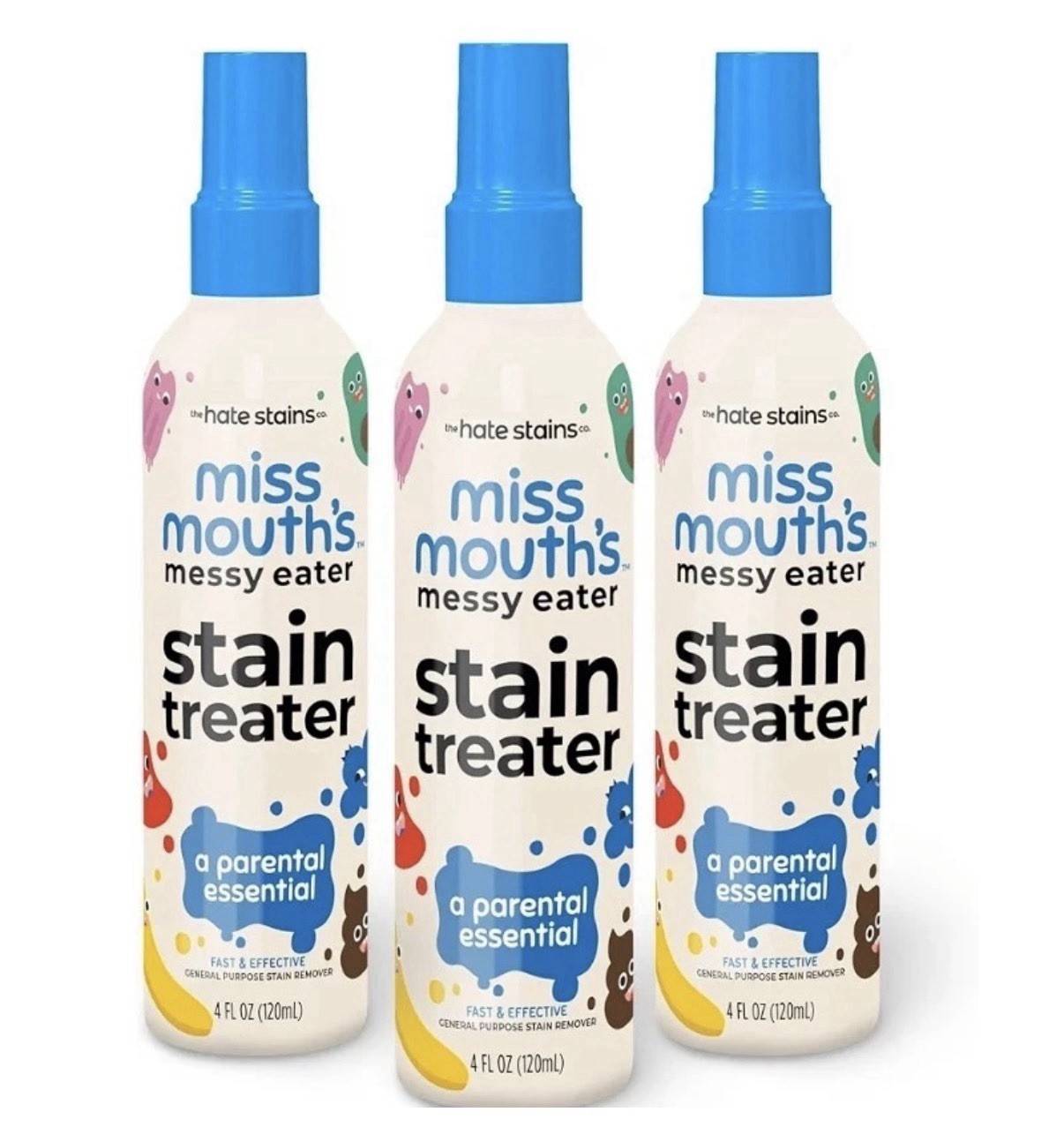 The Hate Stains Miss Mouth’s Messy Eater Stain Treater – 4oz- 3 PACK