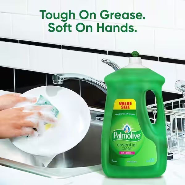Liquid Dish Soap Palmolive Original 90 Oz Green Grease Cutter Heavy Duty New