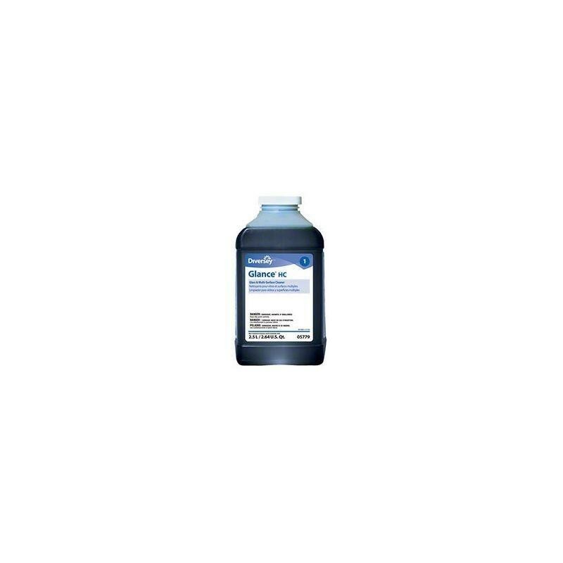 Diversey(TM) Glance Glass And Multi-Surface Cleaner, Ammonia Scent, 84.5 Oz