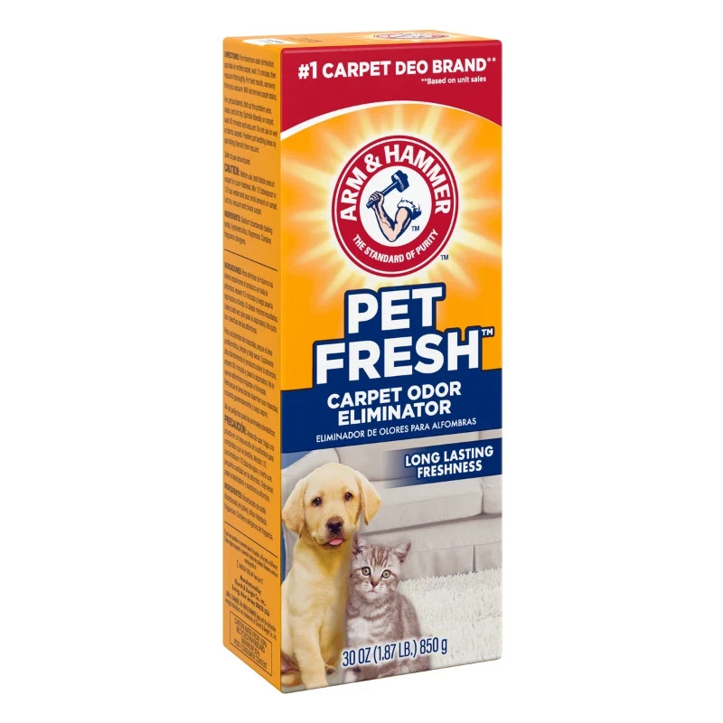 ARM & HAMMER Carpet Odor Eliminator, Pet Fresh, 30 oz. 3 Pack