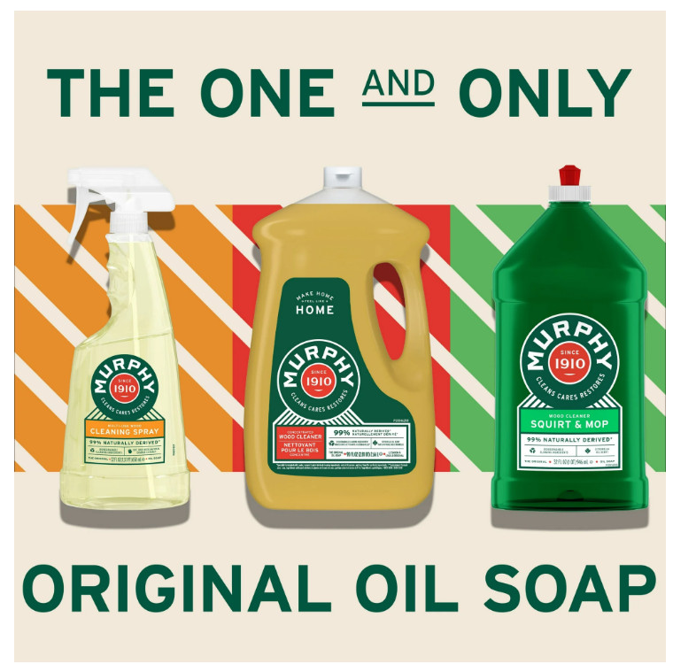 Murphy Oil Soap Wood Cleaner, Spray, 650 ml / 22 Fl. Oz