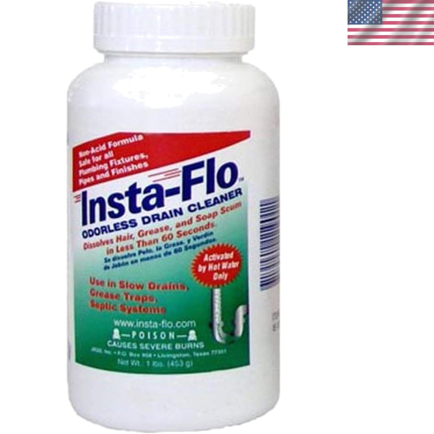 Thrift Marketing IS- 1 LB Insta Drain Cleaner