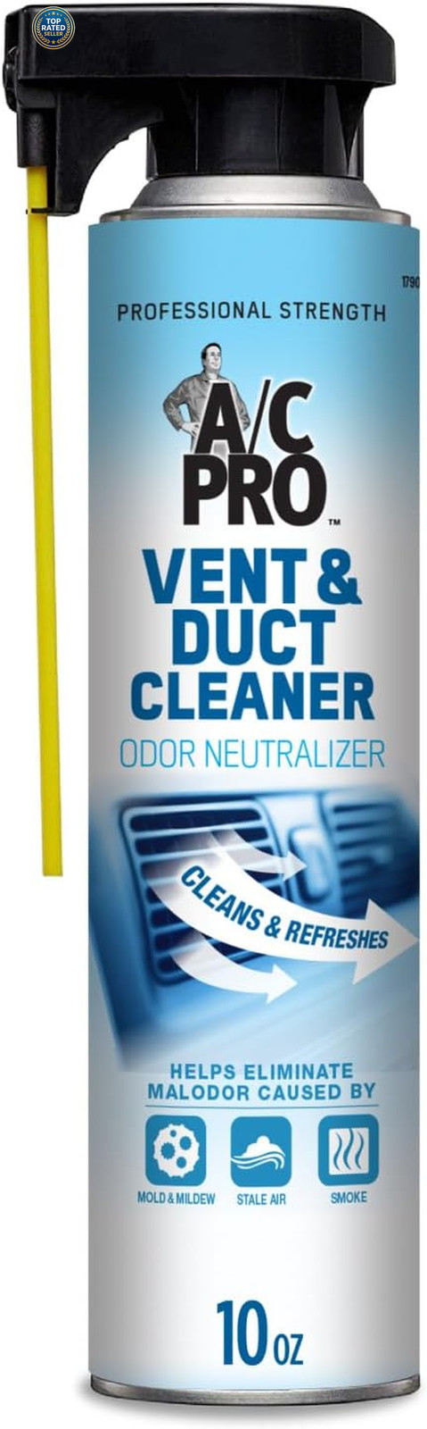 AUTO_ACCESSORY A C Pro Vent Duct Cleaner Odor Neutralizer for Automotive HVAC
