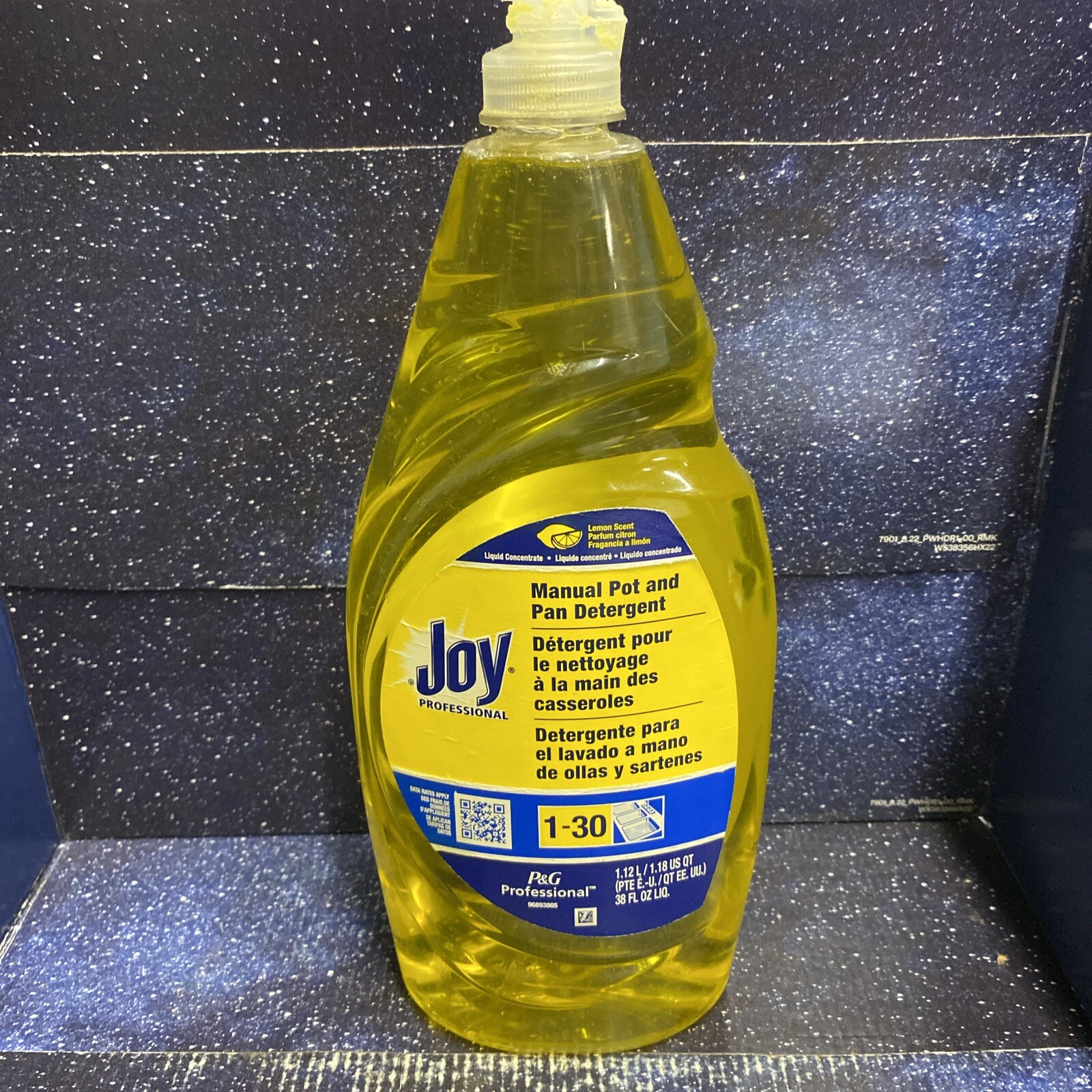 Joy Professional Manual Pot And Pan Detergent Lemon Scent Joysuds 38 Fl Oz