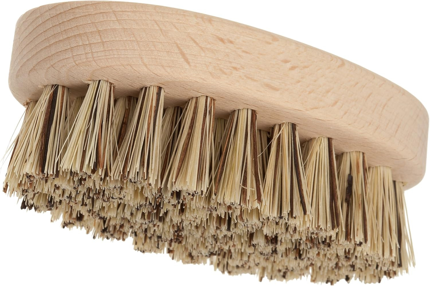 Mussel Brush with Beechwood Handle, 3-3/4-Inches, Set of 2 – Brush for Scrubbing
