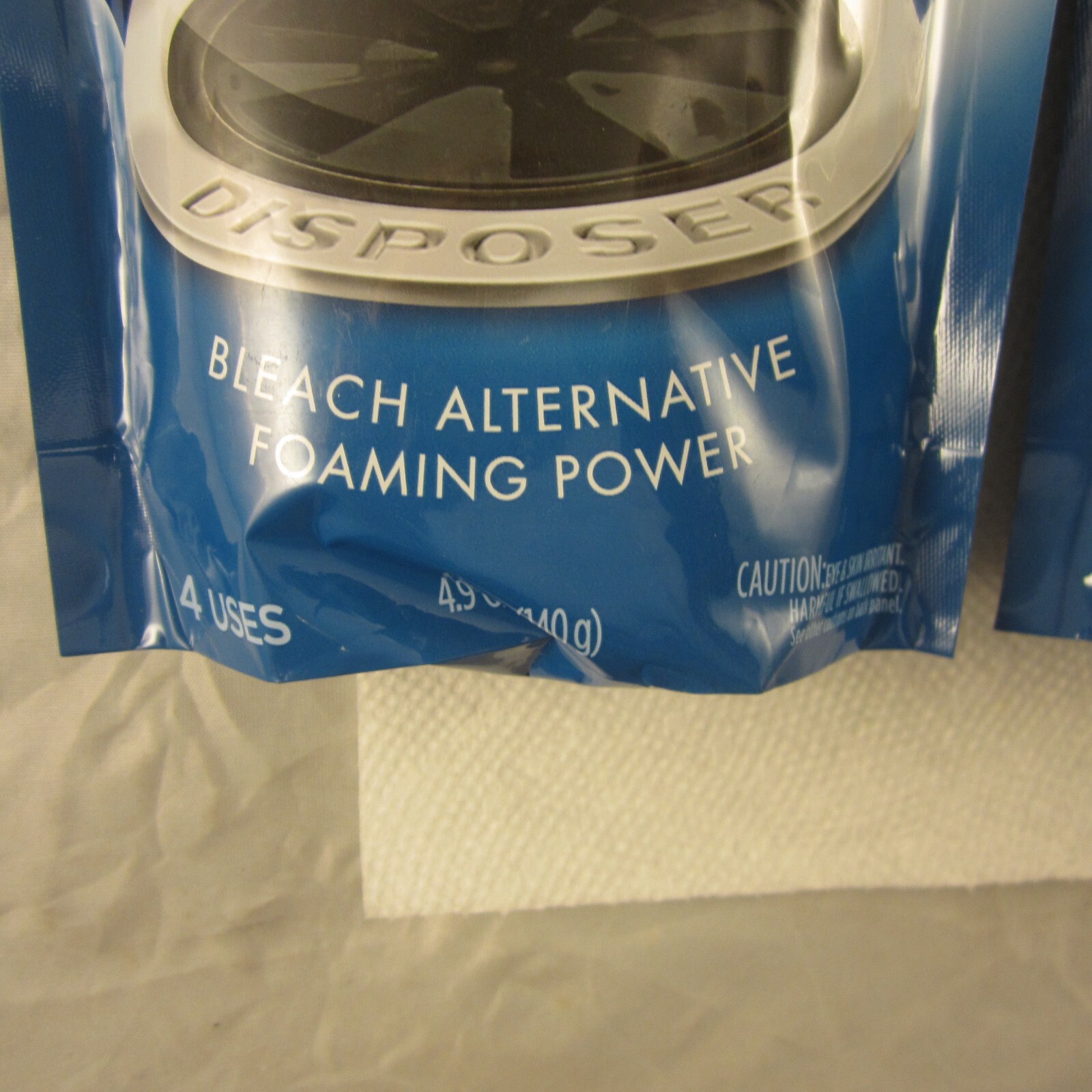 Glisten Garbage Disposer Cleaner Foaming Powder 4 Uses Lot of 3