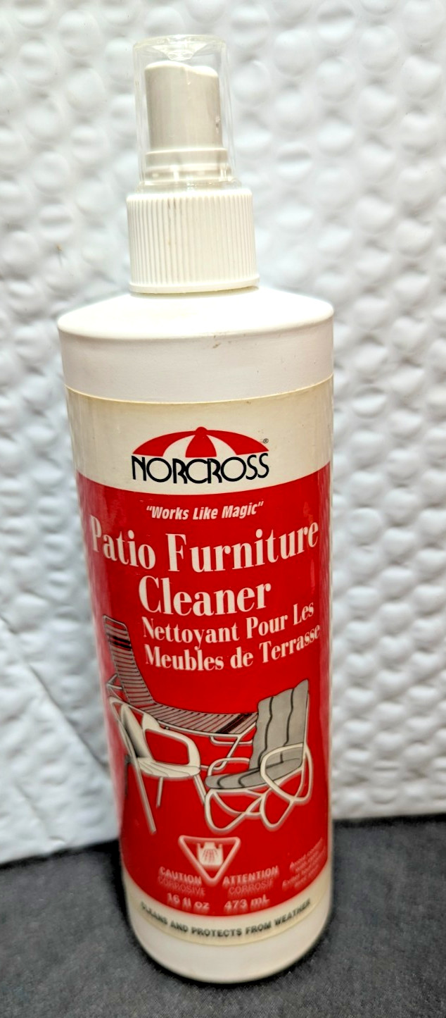 Norcross 16oz Patio Furniture Cleaner: Vinyl, Auto, Umbrellas, Resin, Fiberglass