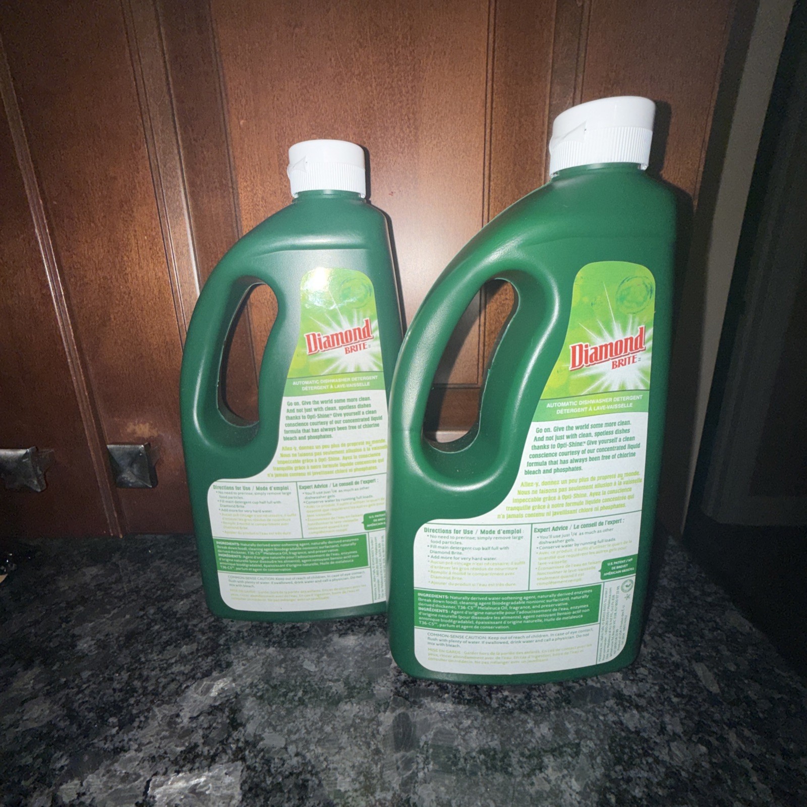 2 MELALEUCA Diamond Brite Eco-Sense Concentrated Liquid Dishwasher Detergent NEW