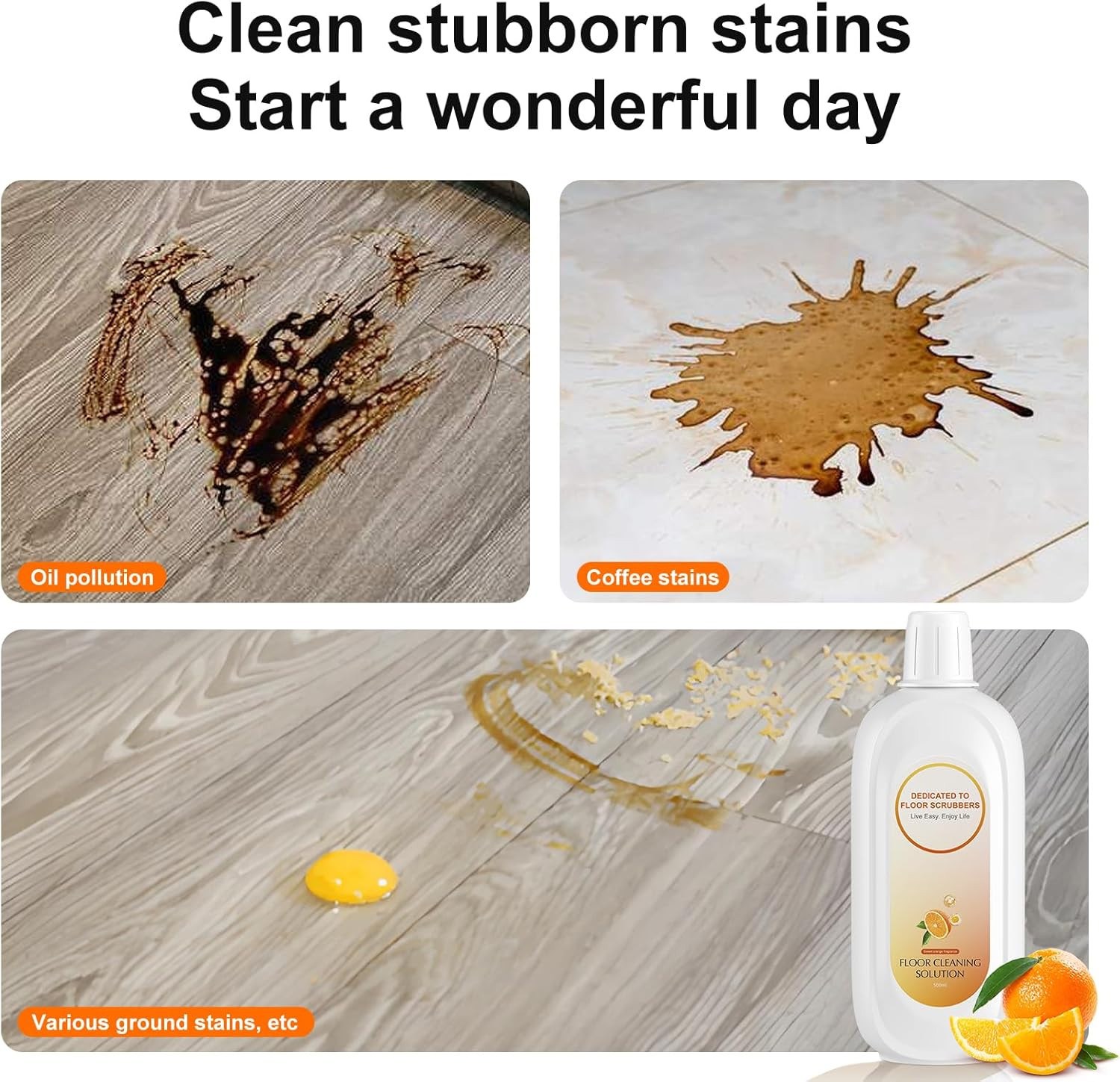 Floor Cleaning Solution Compatible with Tineco, Deep Cleans for Multiple Hard Fl