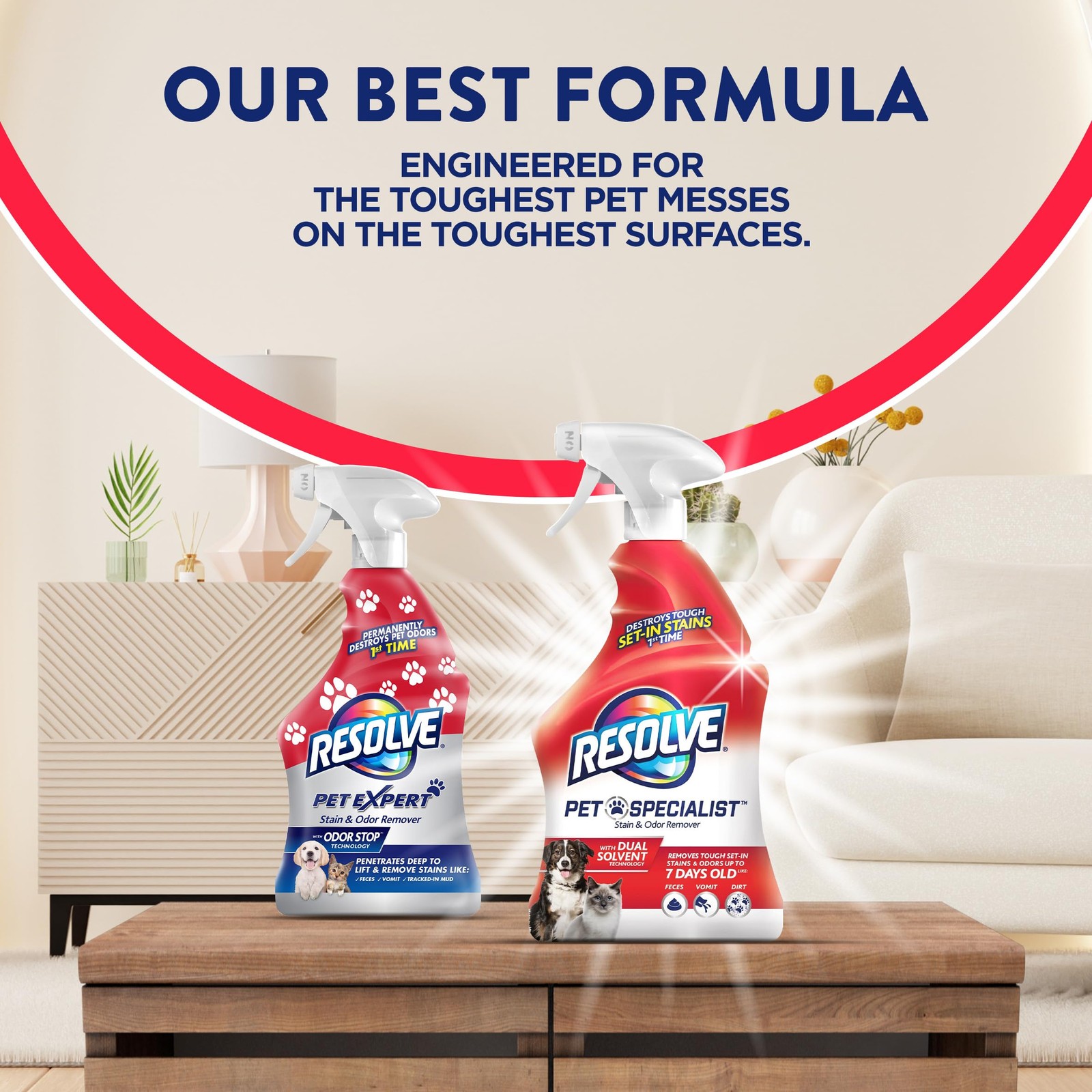 Pet Specialist Stain & Odor Remover Spray – Pet Stain and Odor Remover, Carpe…
