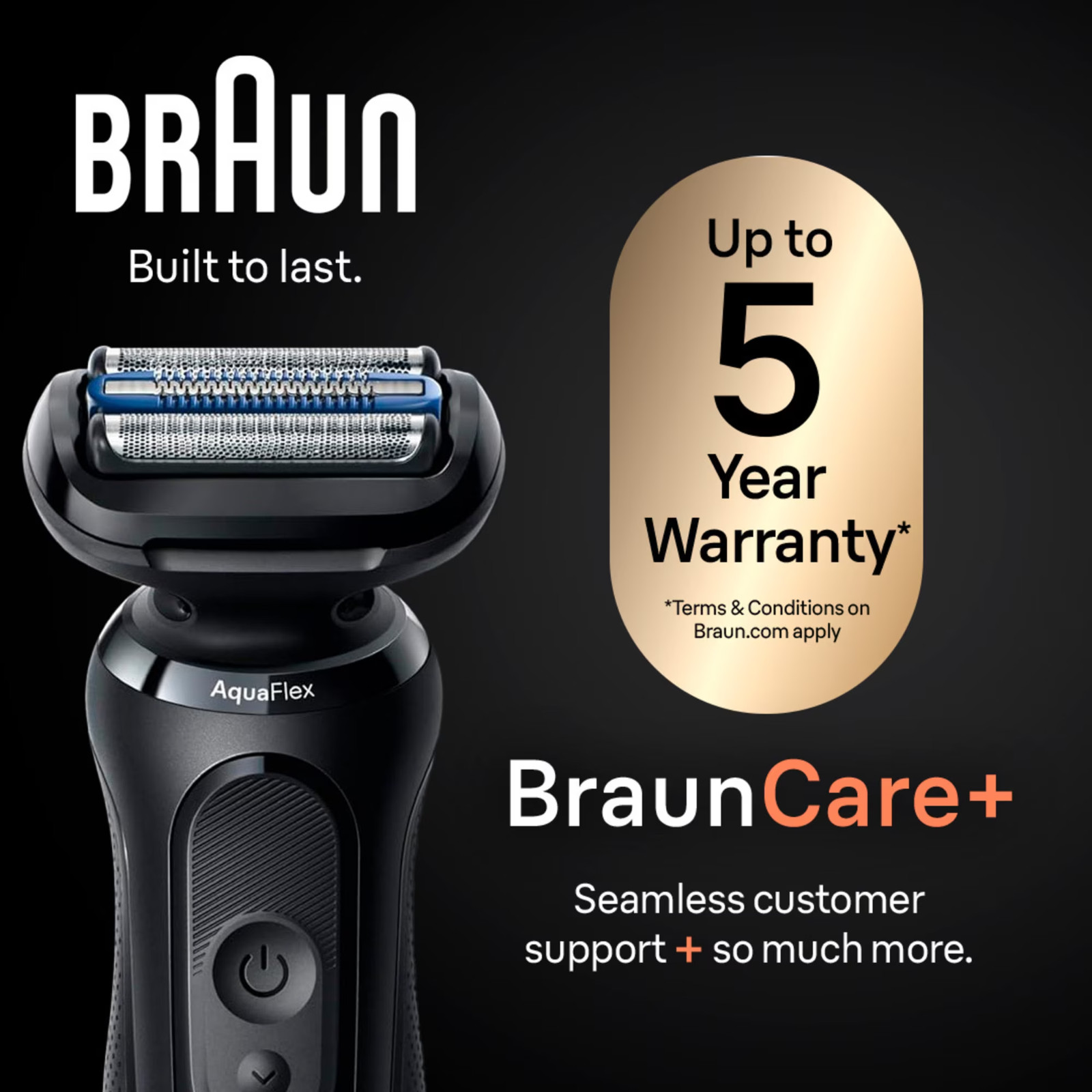 Braun Electric Razor for Men Series 5, Electric Shaver, Beard Trimmer S5 5120s
