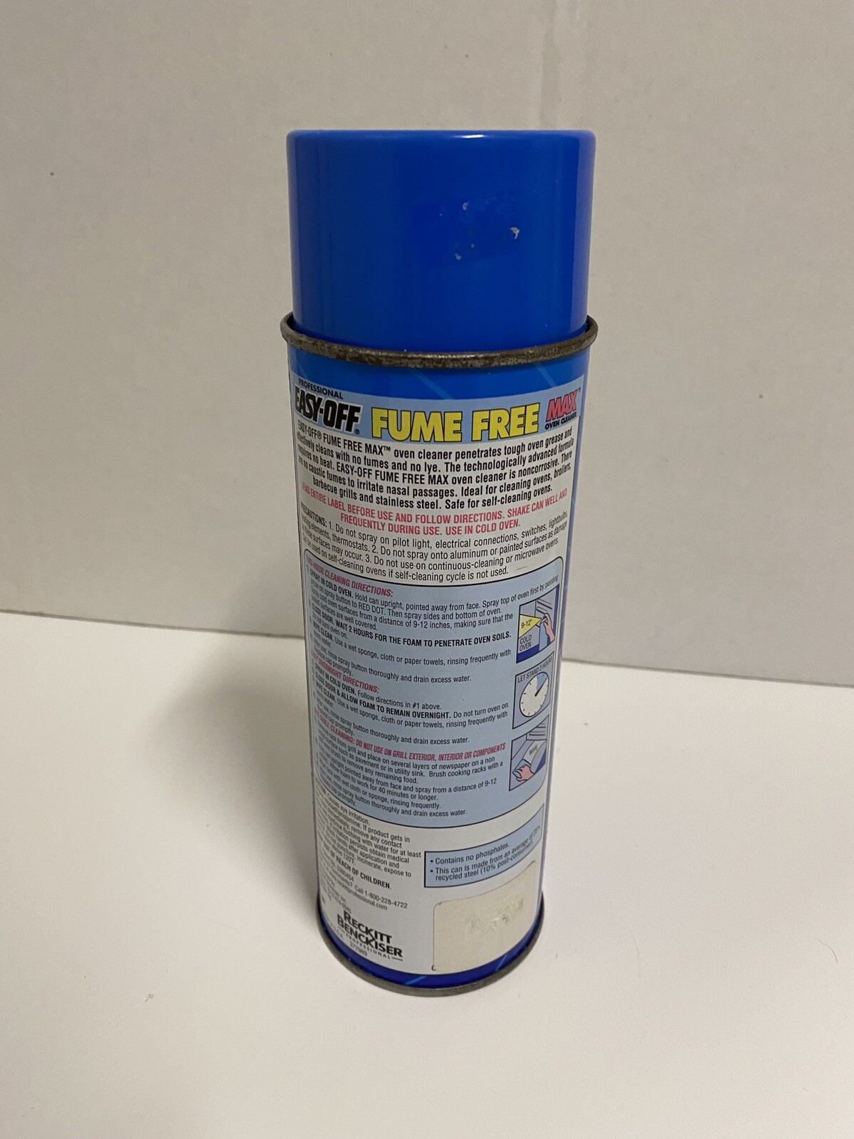 Easy Off Fume Free Max Oven Cleaner Lemon Scent