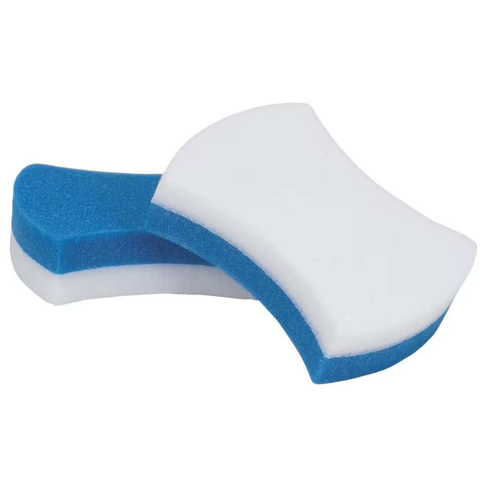 2.8 In. X 4.5 In. X 1.2 In., Blue/White Easy Erasing Sponge Pad 4004, 12/Carton