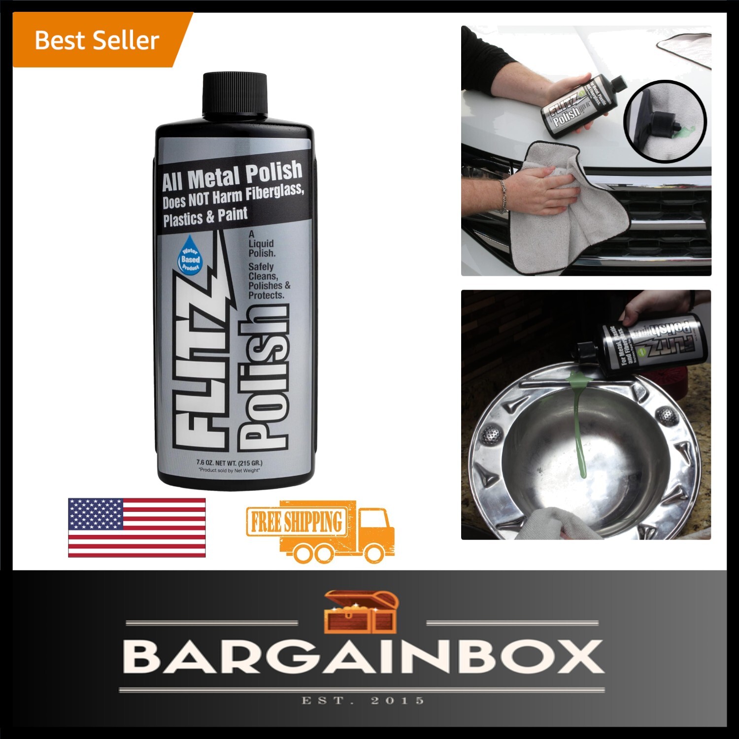 Versatile Industrial Strength Cleaner – Rust Remover for Metal, Plastic & Glass