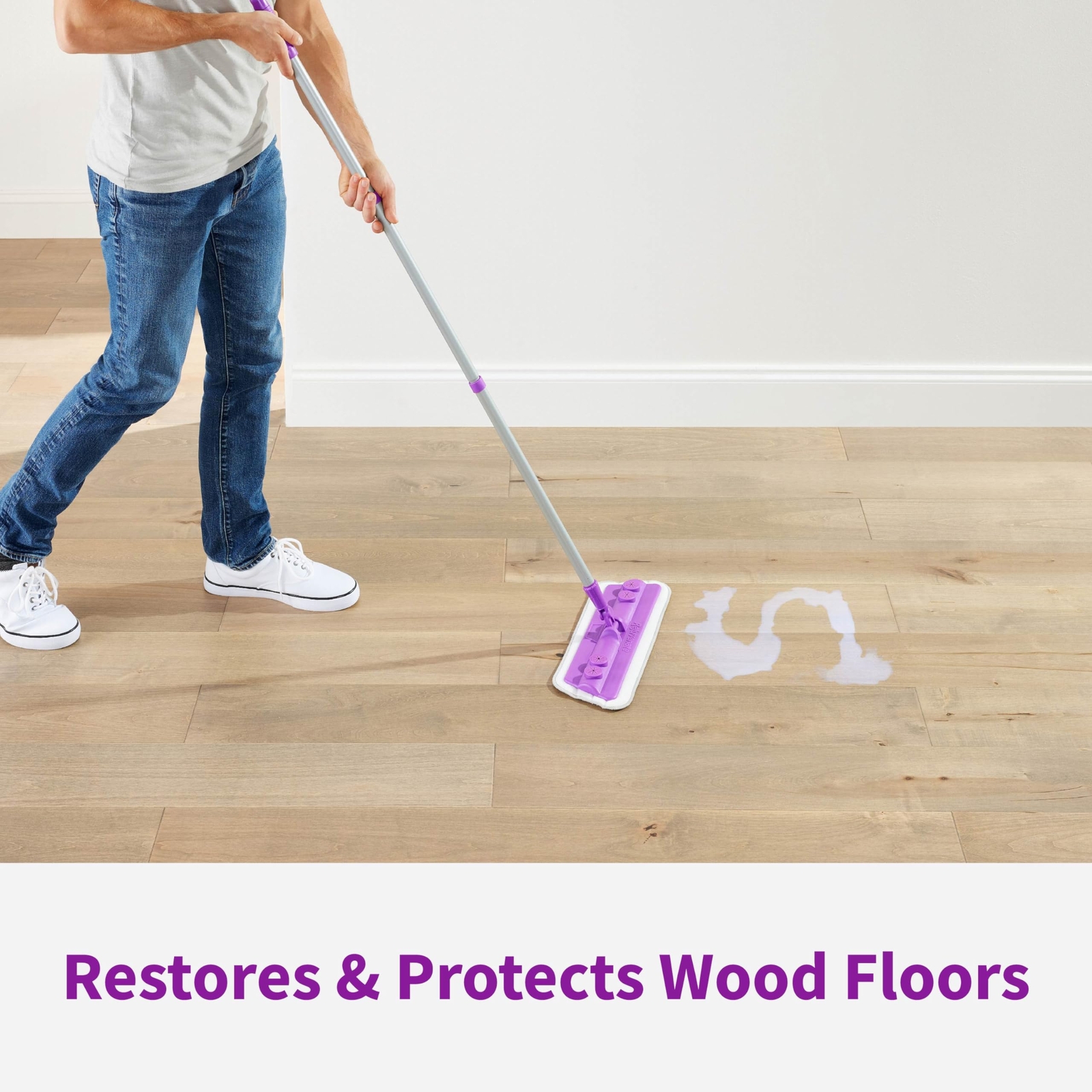 Rejuvenate Professional Wood Floor Restorer 32oz Satin Finish Polishing Formula