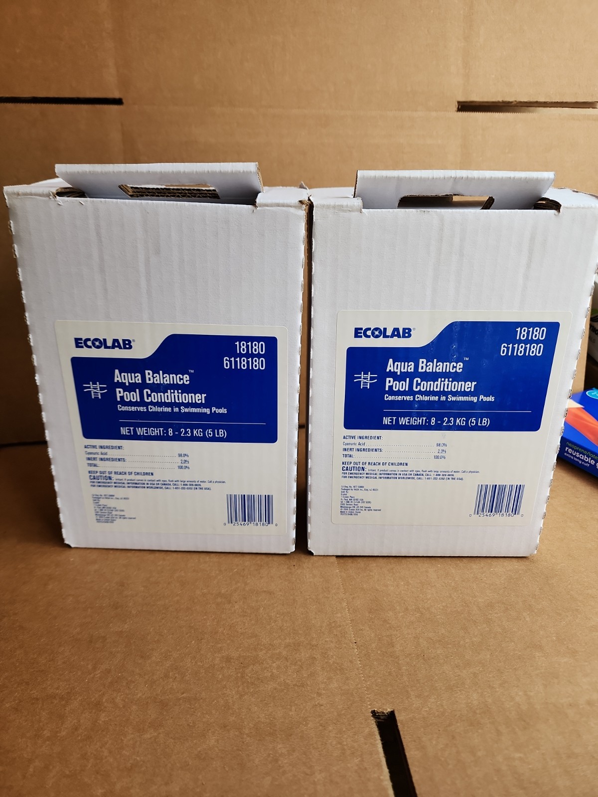 Ecolab Aqua Balance Maintenance Conditioner 5 lb Boxes (2 Pack)