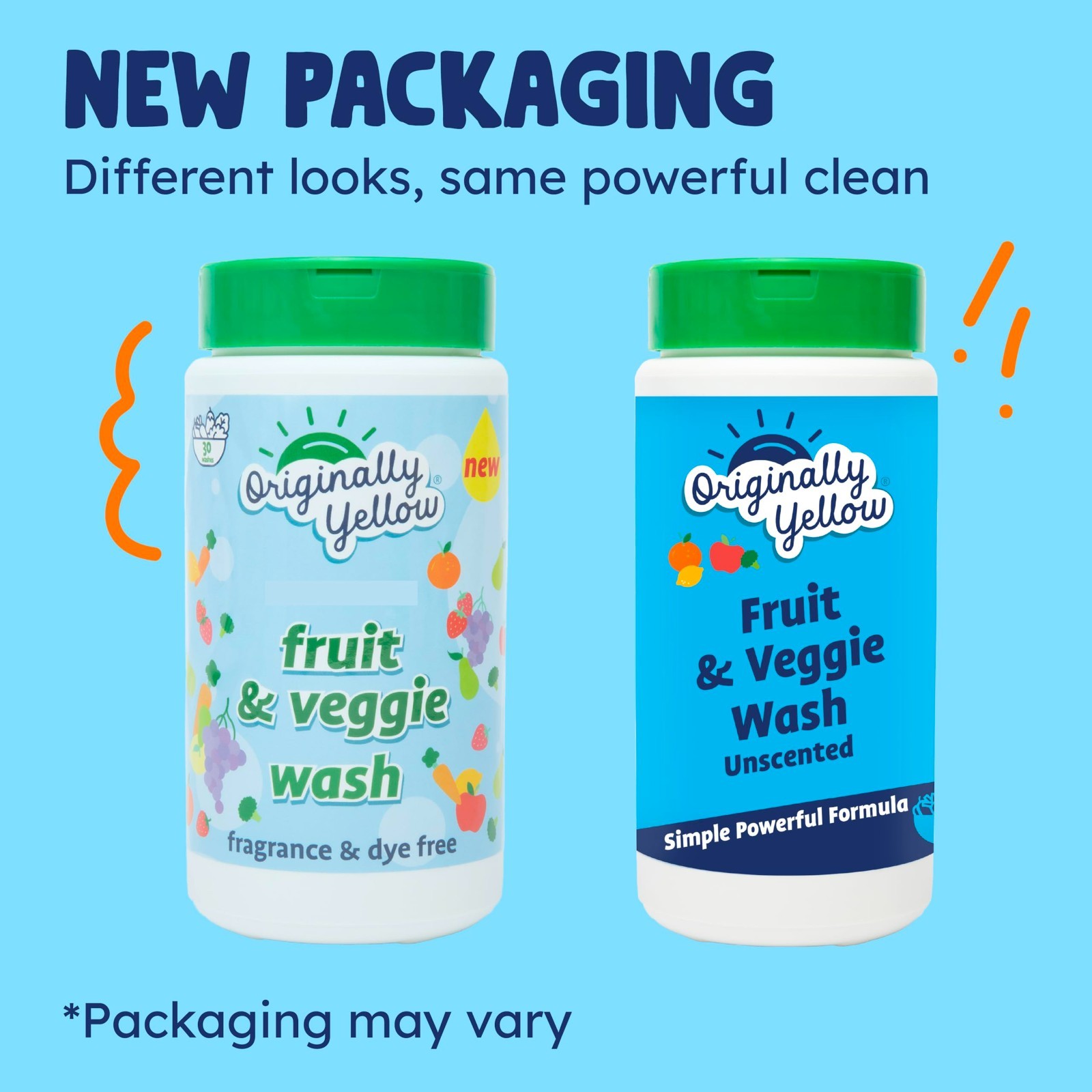 Food-Grade Fruit & Vegetable Wash – Plant-Derived Cleaner, No Aftertaste, 2 lb