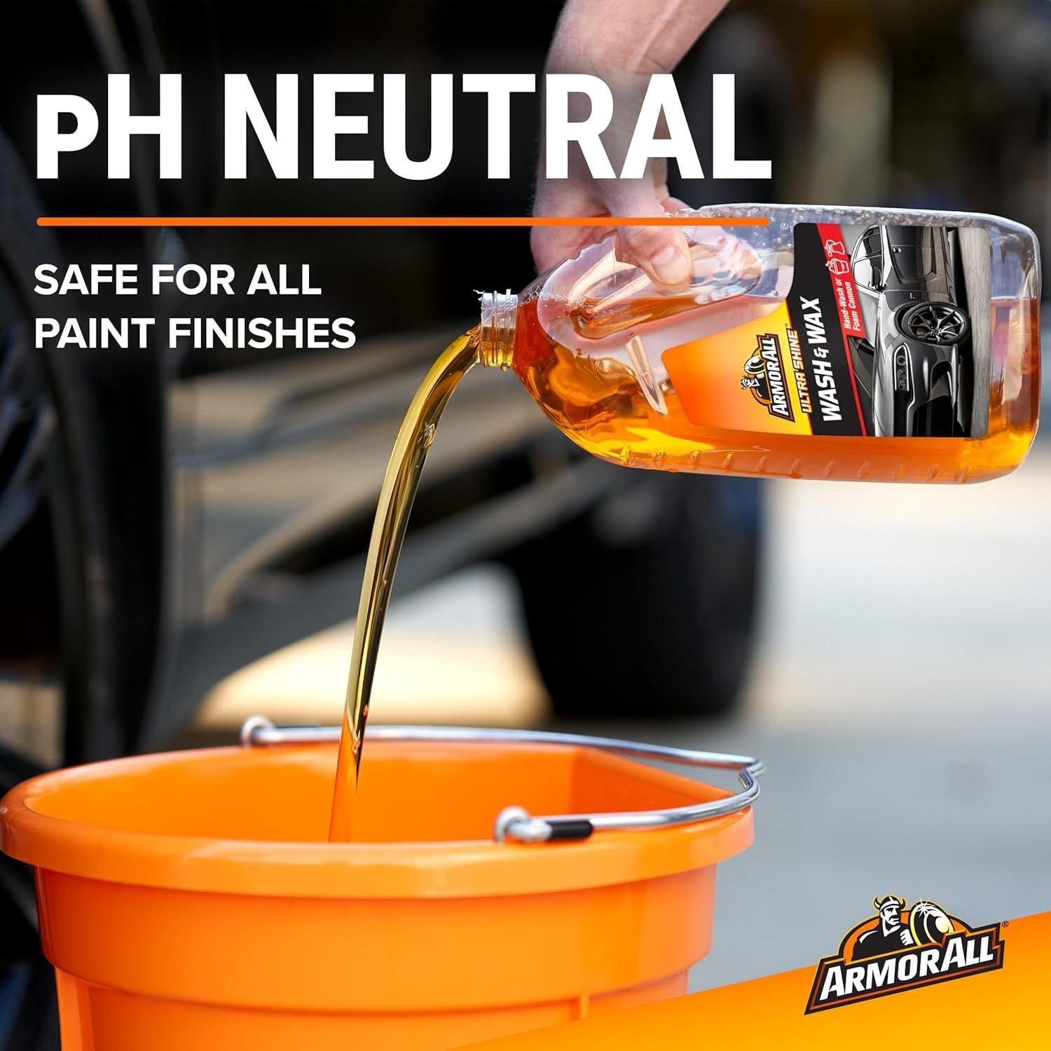 Ultra Shine Car Wash and Car Wax for Cars Trucks and Motorcycles Cleaning Fluid