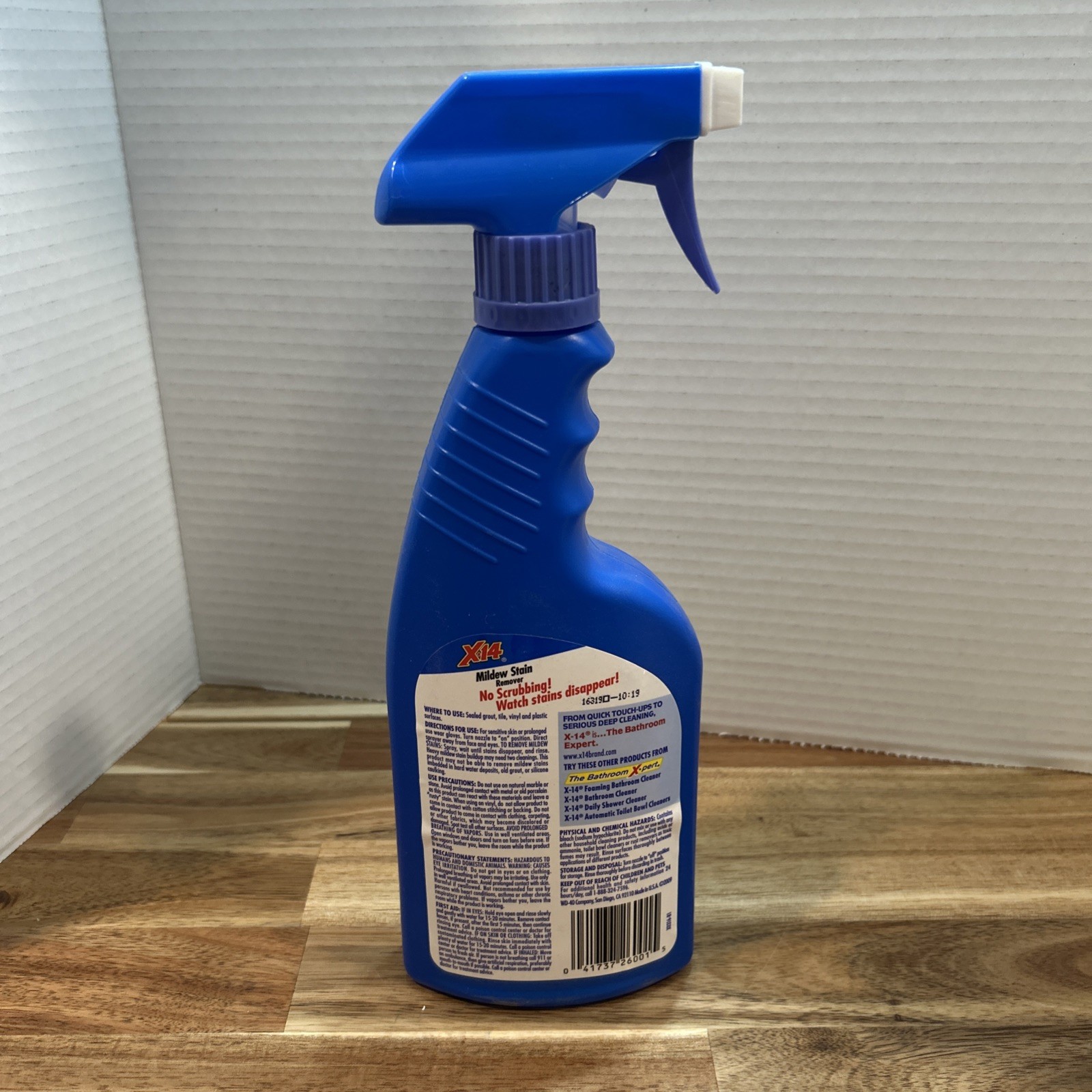 X-14 Mildew Stain Remover (2009) – 16 oz Full Bathroom Cleaner