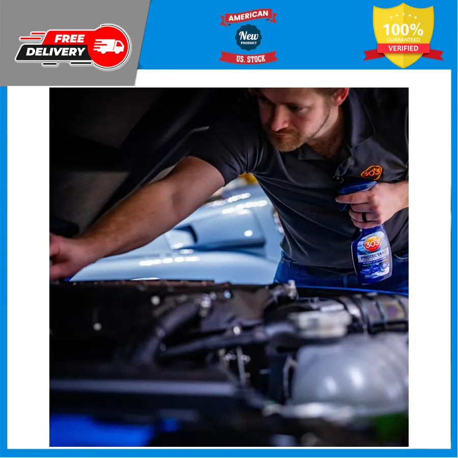 303 Automotive Protectant for Vinyl Plastic and Rubber 16 oz UV Protection