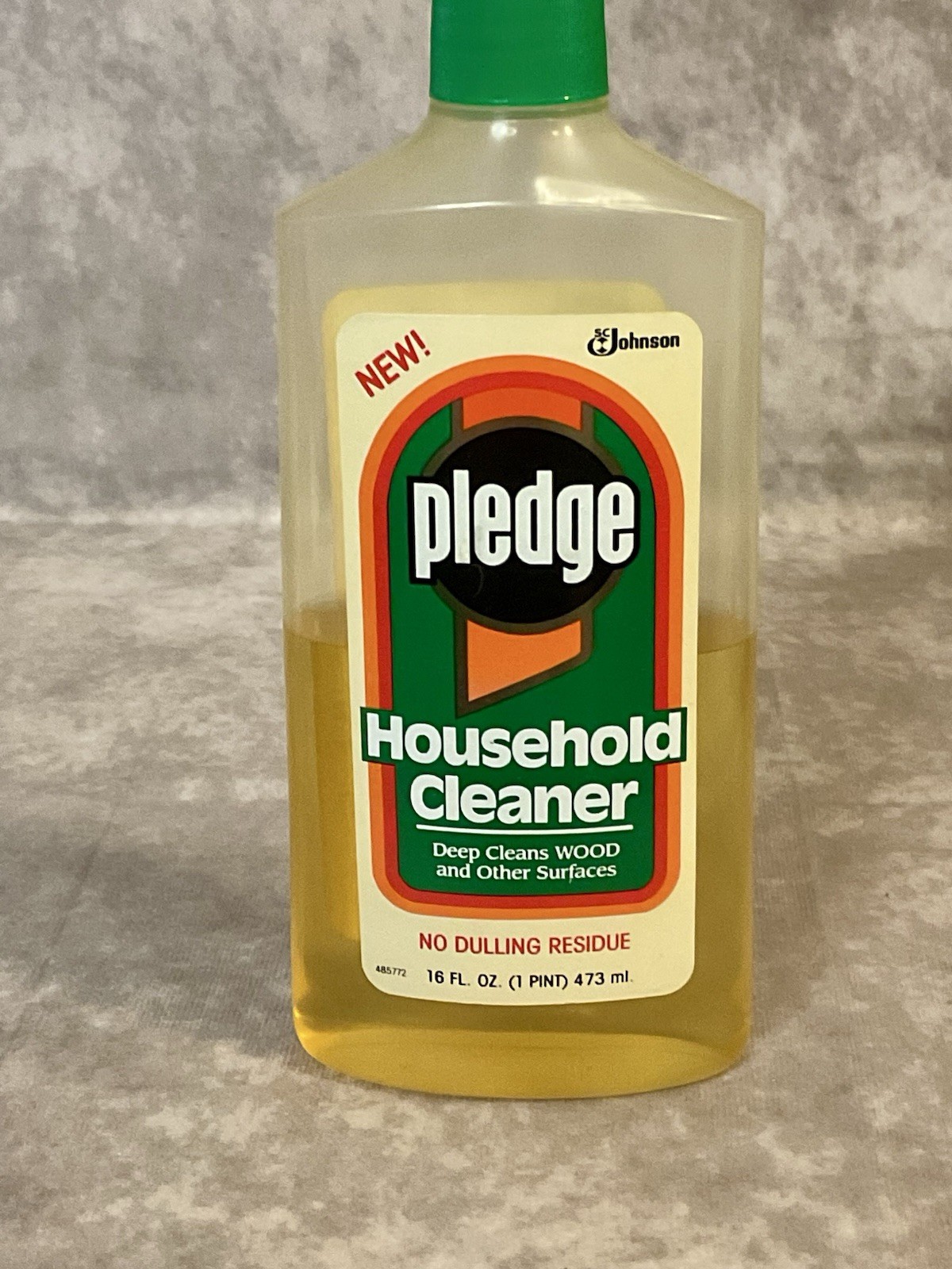VINTAGE PLEDGE HOUSEHOLD CLEANER 16 FL OZ SC JOHNSON 1991 USED PROP
