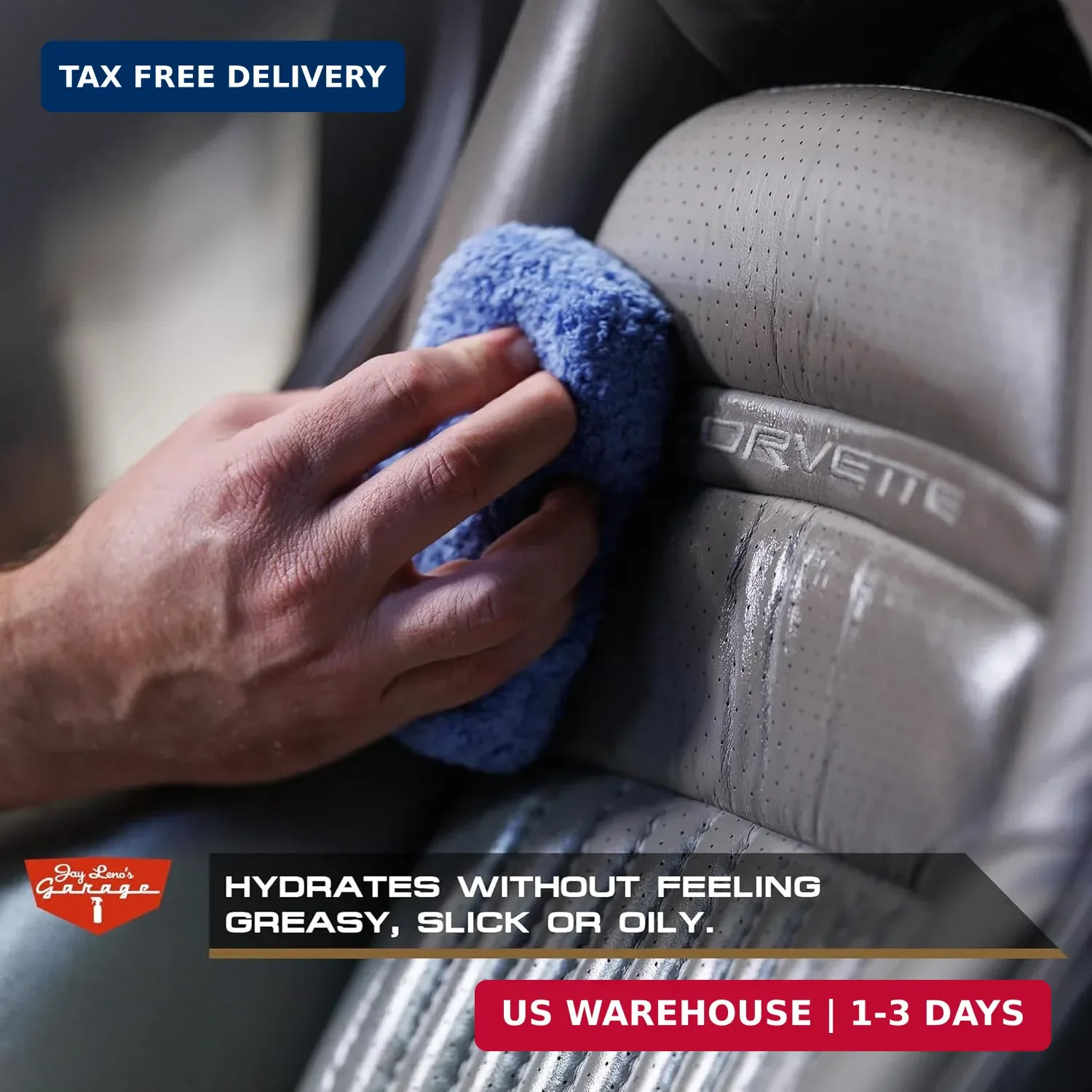 Jay Leno’s Garage Leather Cleaner and Conditioner for Car Interior – Advanced Ca