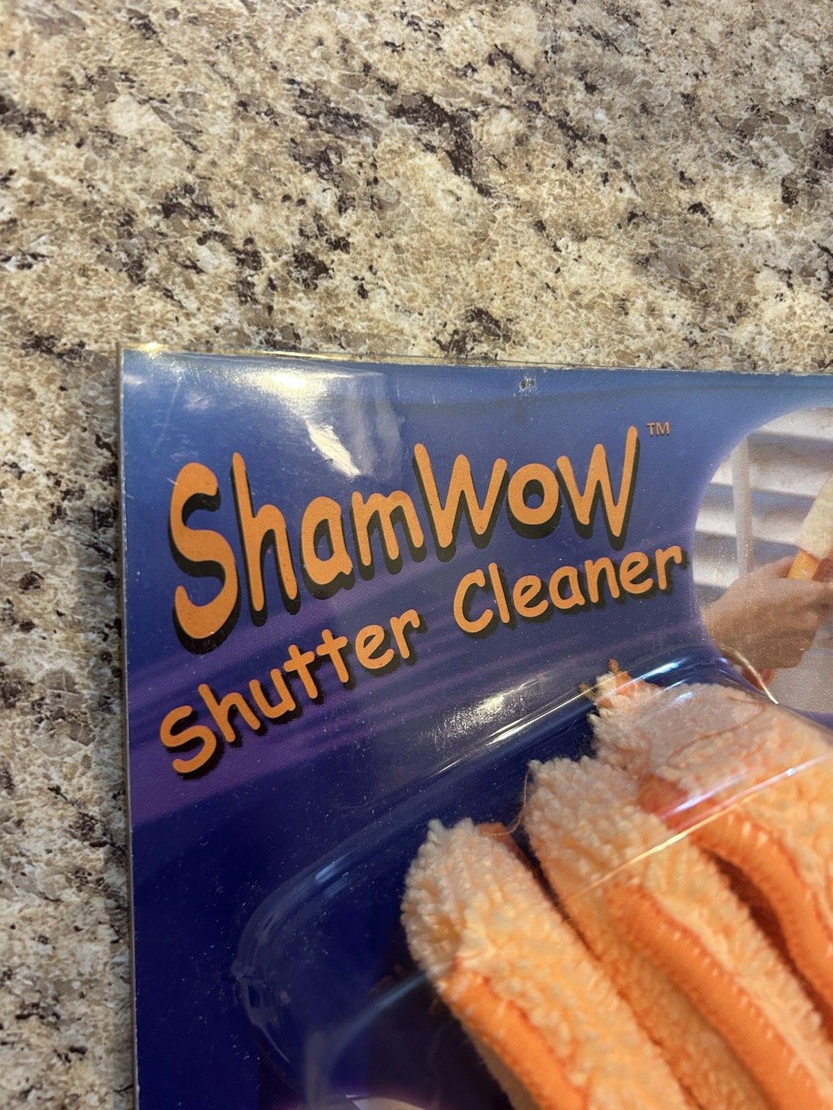 ShamWOW Shutter & Blind Cleaner, Replacement Microfibre Covering NEW