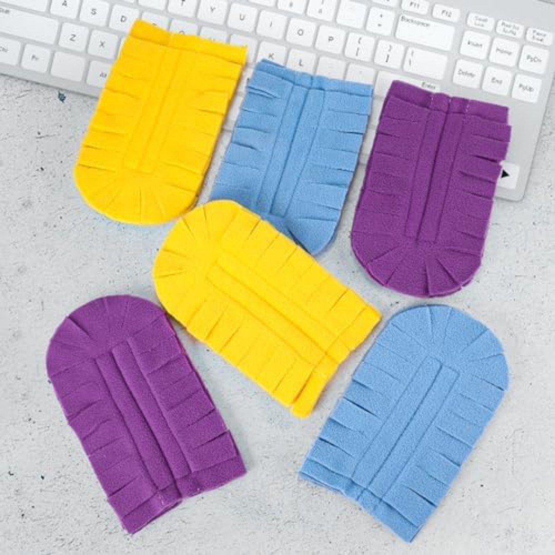 6 Pack Fleece Duster Refills 360° Reusable Duster Refills for Swiffer Washable