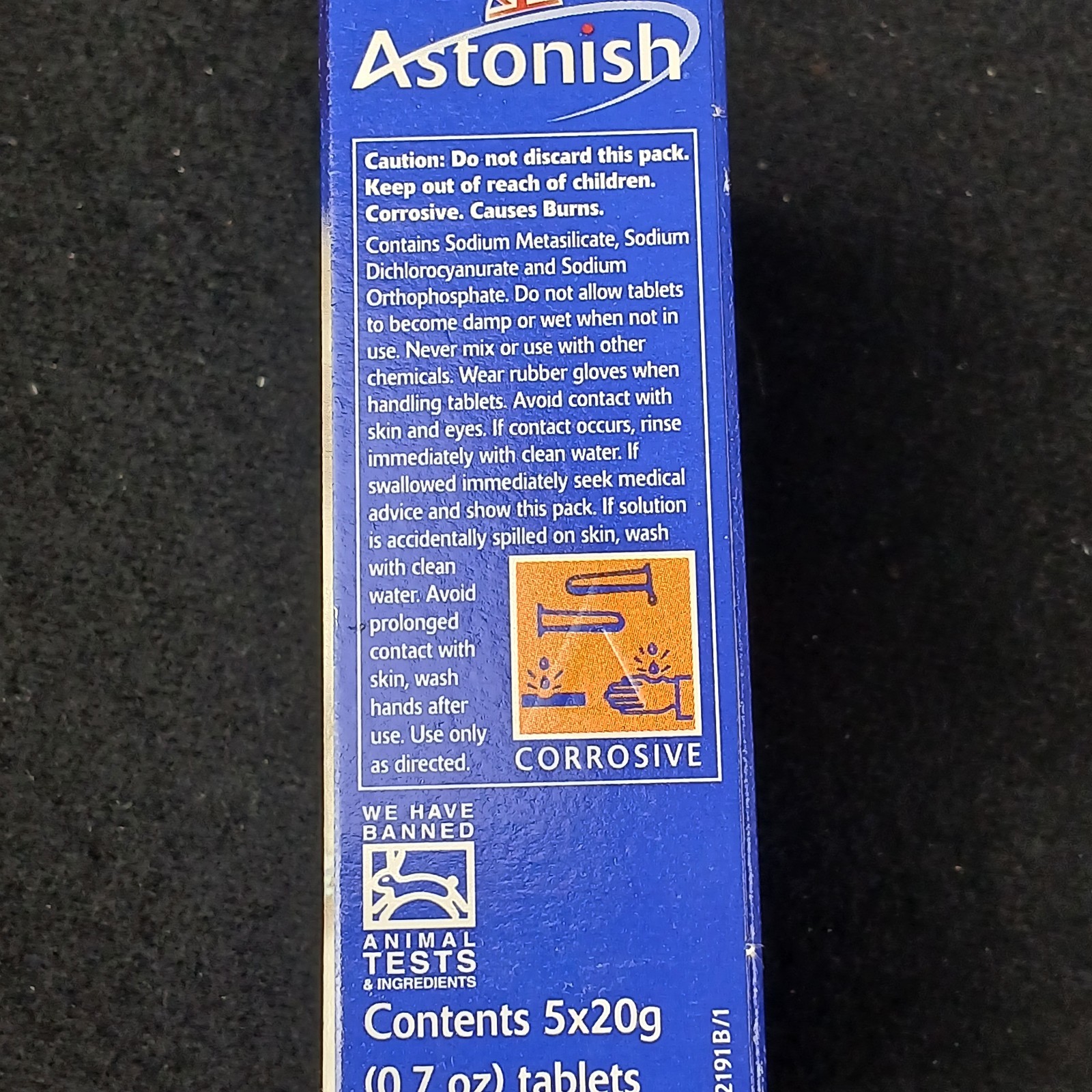 4 ASTONISH Grease Buster Lot of 20 Tablets (4 Full Boxes) – Pans Racks Fryers