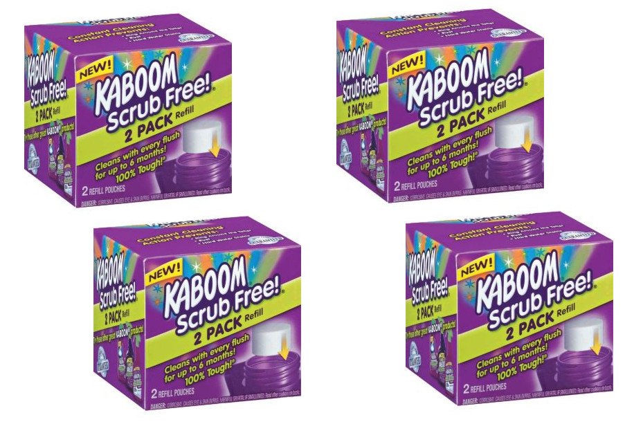 Kaboom 35133 Scrub Free Refill – (4-PACK)
