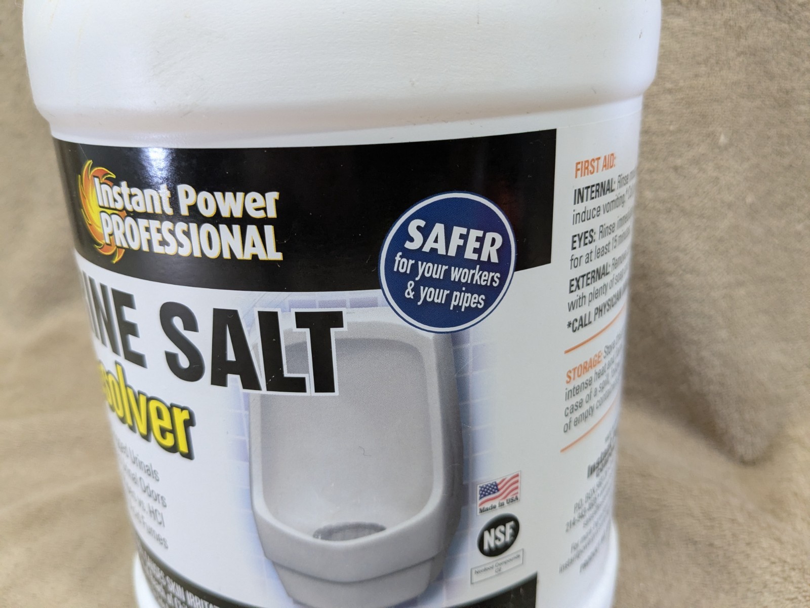 Instant Power Professional 8212 Urine Salt Dissolver, 1 Gal, Mint Fragance