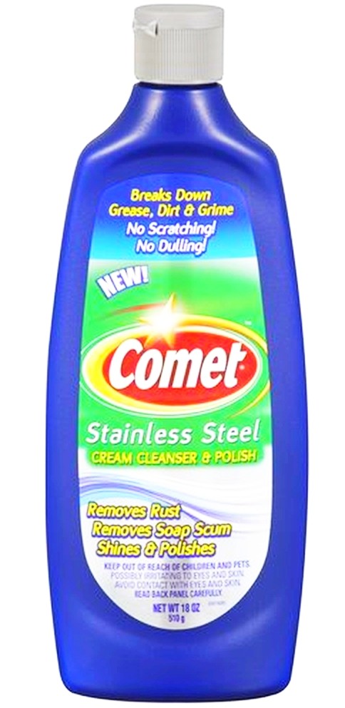 2 COMET Stainless Steel Cream Cleanser & Polish Sink cookware cleaning cleaner