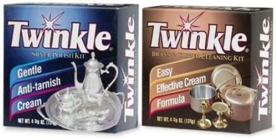 Twinkle Silver Polish Kit and Twinkle Brass & Copper Cleaning Kit (1 of each)